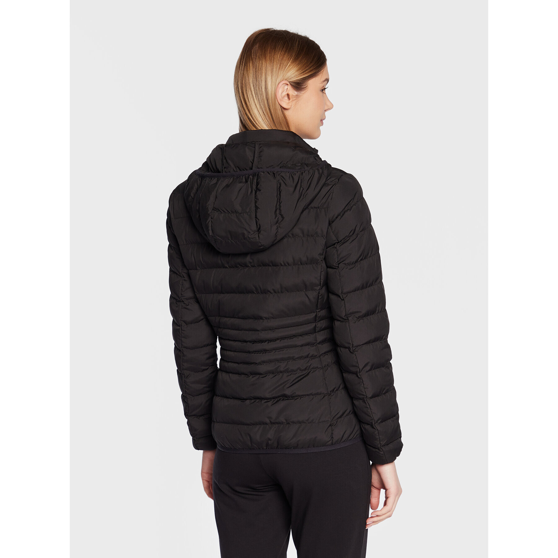 EA7 Emporio Armani Пухено яке 8NTB23 TNF8Z 1200 Черен Regular Fit - Pepit.bg