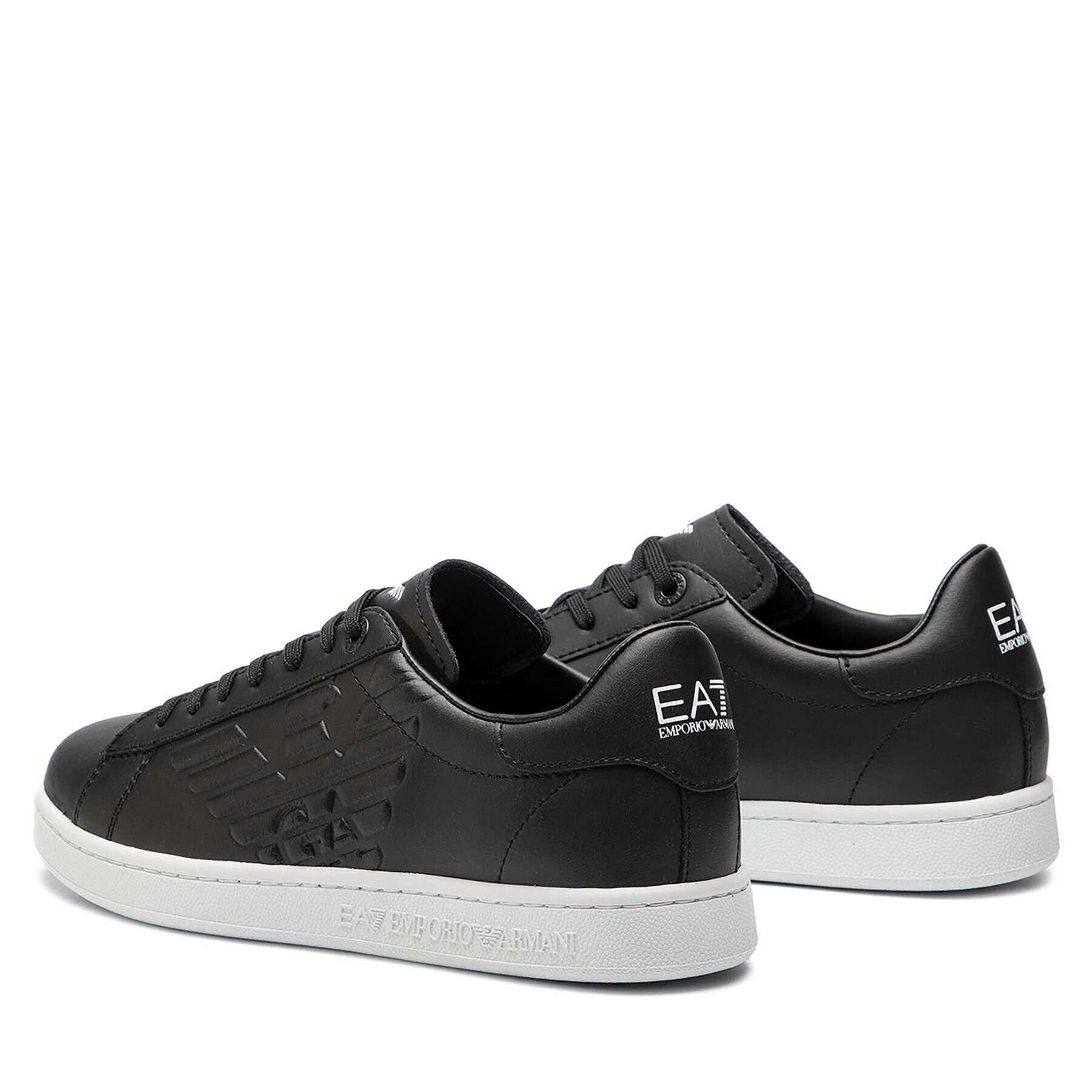 EA7 Emporio Armani Сникърси Черен - Pepit.bg