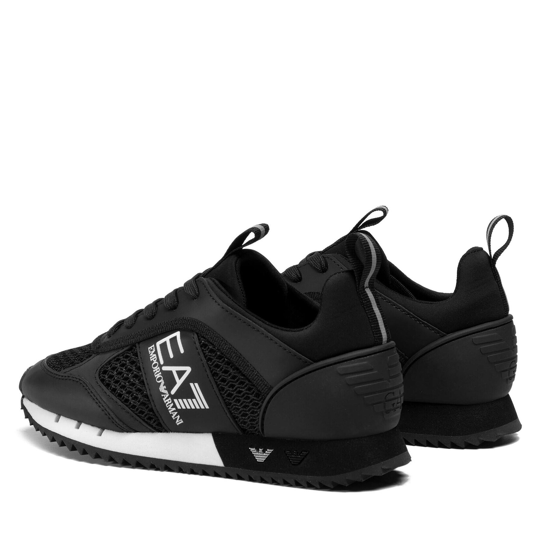 EA7 Emporio Armani Сникърси Черен - Pepit.bg