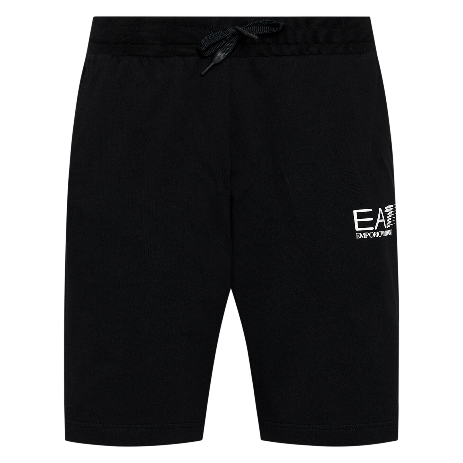 EA7 Emporio Armani Спортни шорти 3KPS67 PJ05Z 1200 Черен Regular Fit - Pepit.bg