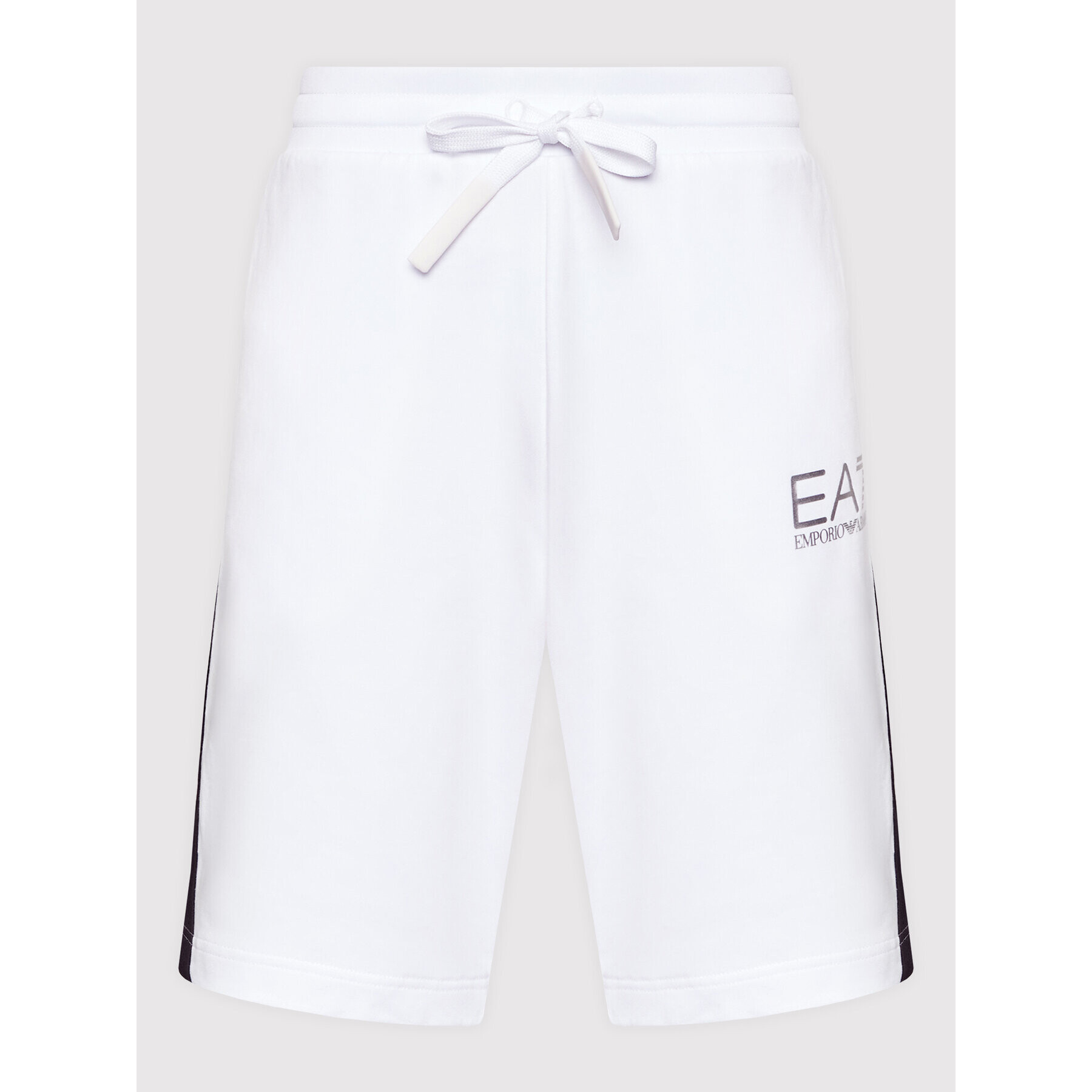 EA7 Emporio Armani Спортни шорти 3LPS66 PJ05Z 1100 Бял Regular Fit - Pepit.bg