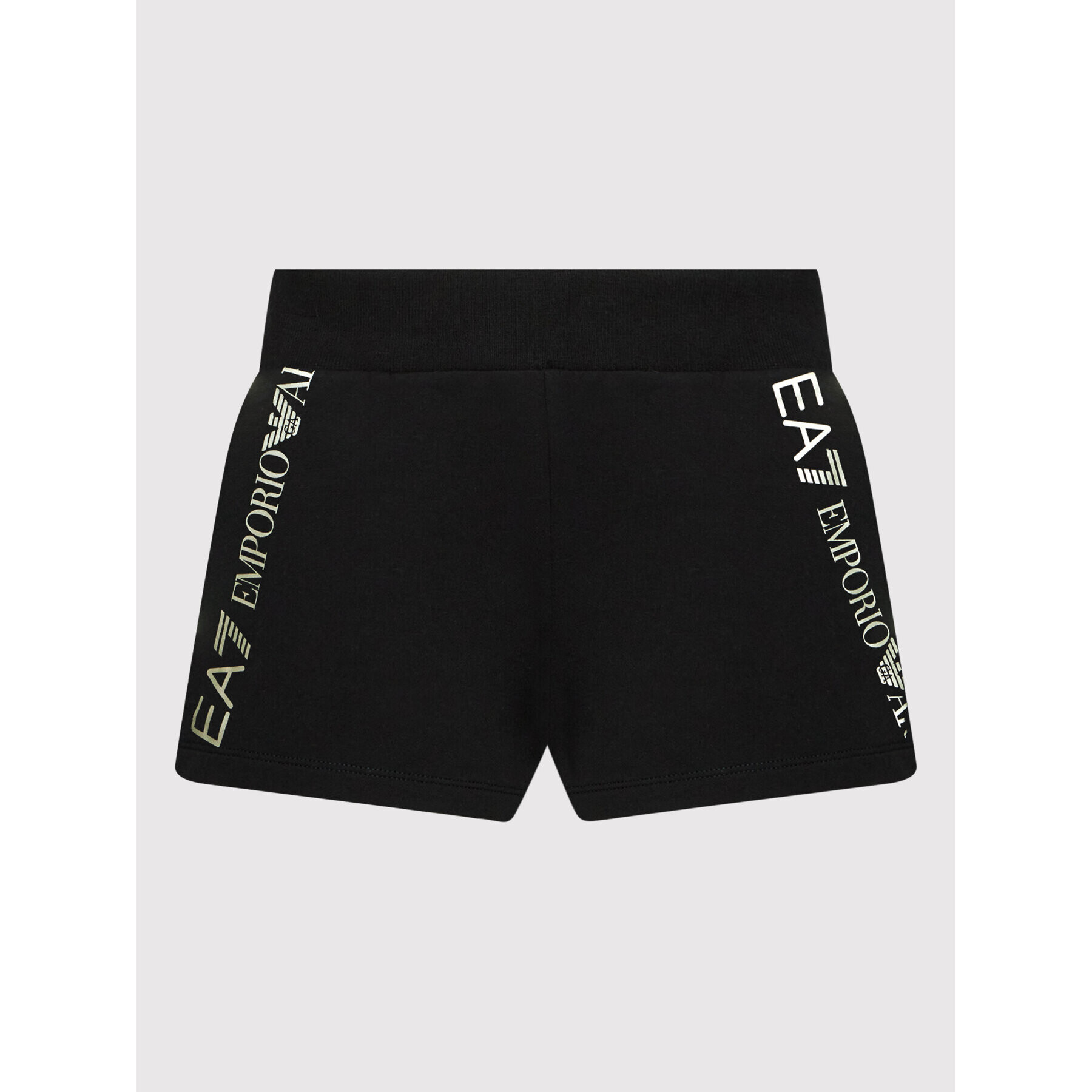 EA7 Emporio Armani Спортни шорти 3LTS54 TJCQZ 0200 Черен Regular Fit - Pepit.bg