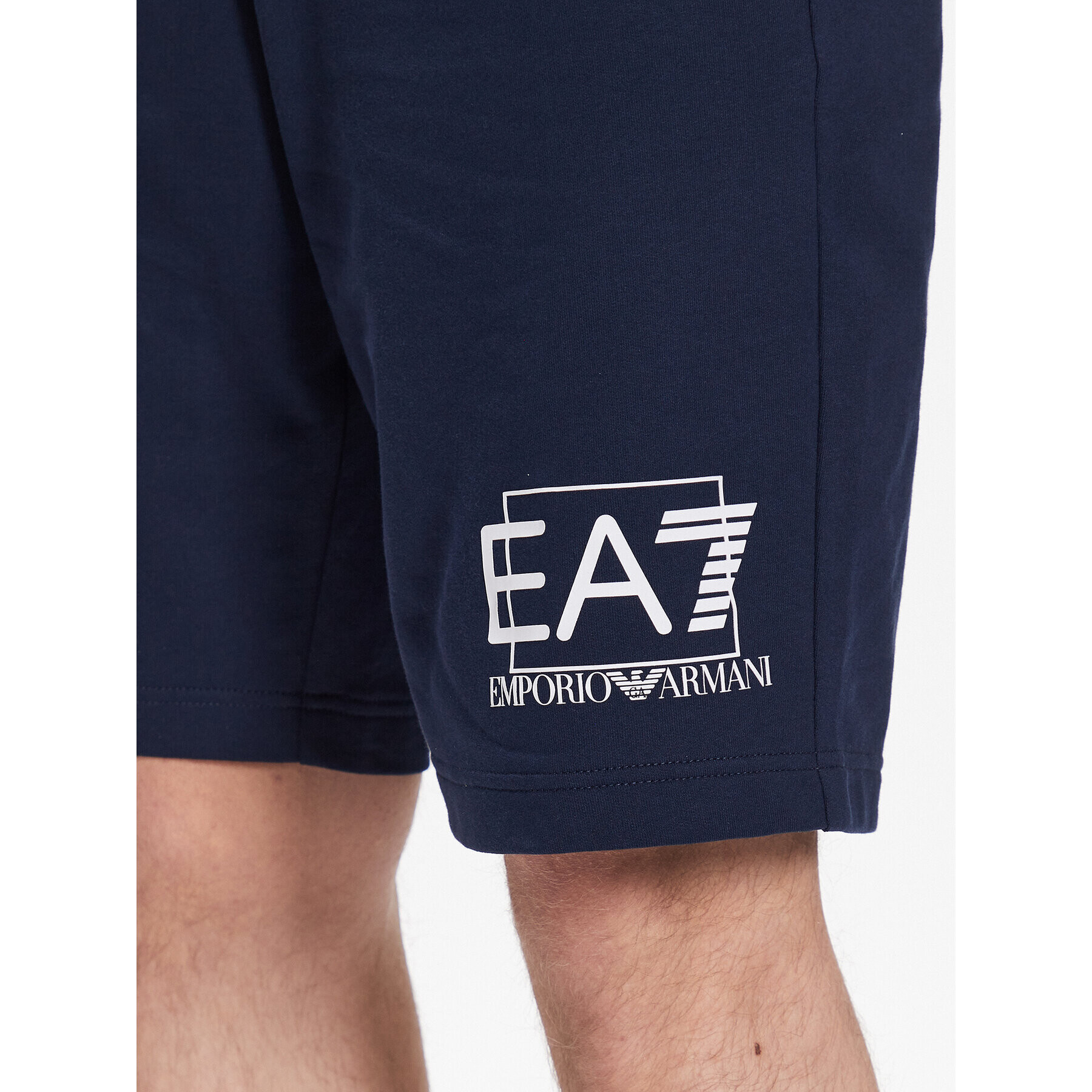 EA7 Emporio Armani Спортни шорти 3RPS63 PJ05Z 1554 Тъмносин Regular Fit - Pepit.bg