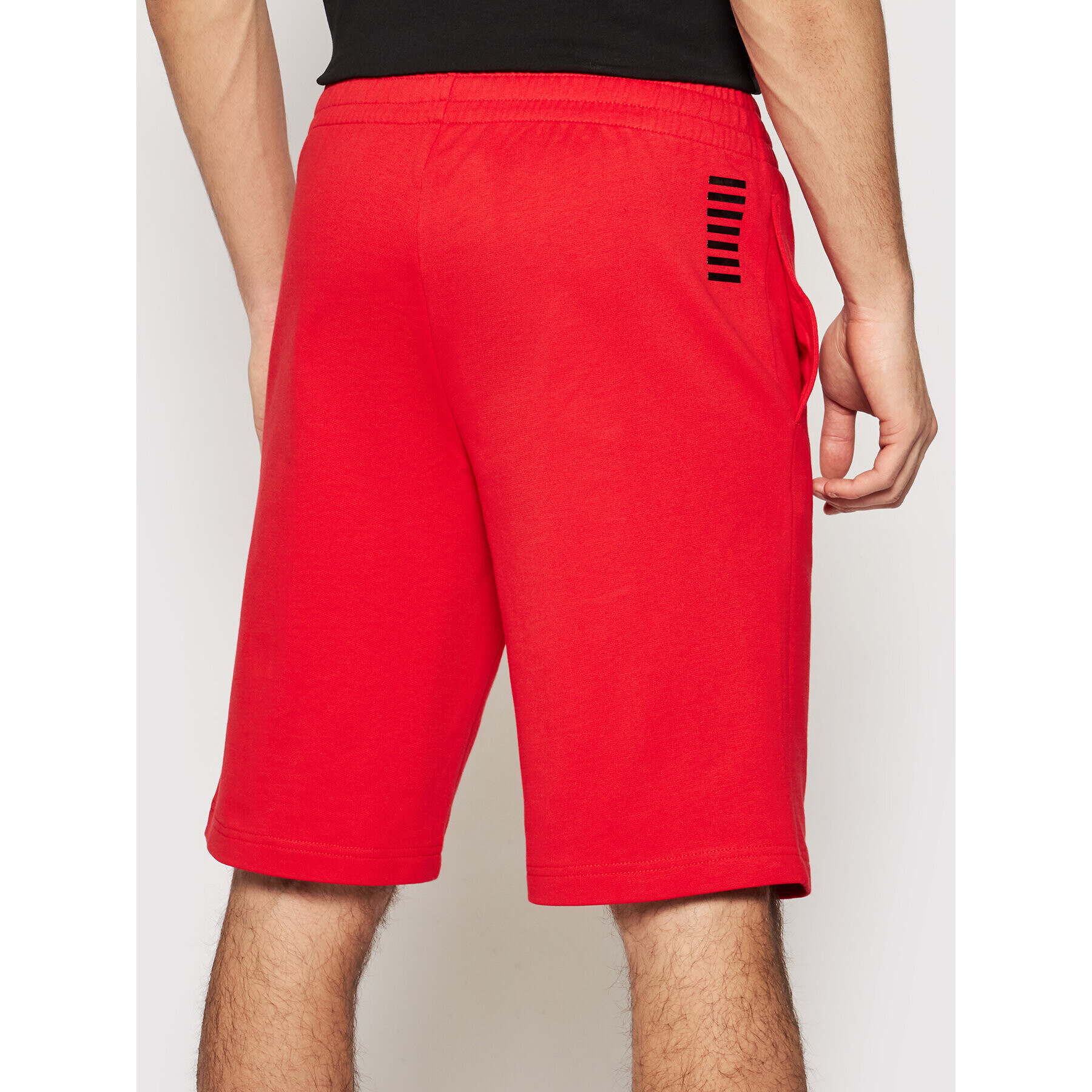 EA7 Emporio Armani Спортни шорти 8NPS02 PJ05Z 1451 Червен Regular Fit - Pepit.bg