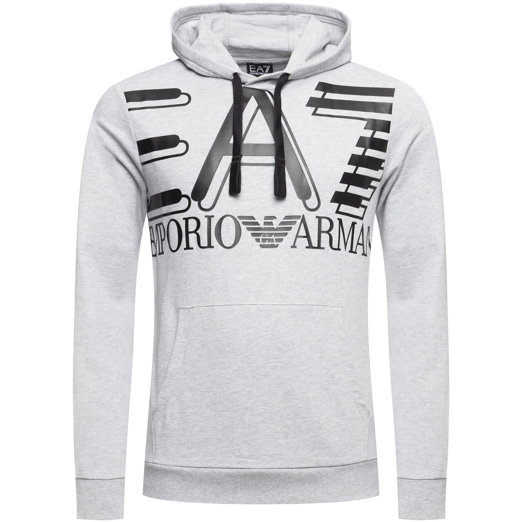 EA7 Emporio Armani Суитшърт 3HPM28 PJ05Z 3904 Сив Regular Fit - Pepit.bg