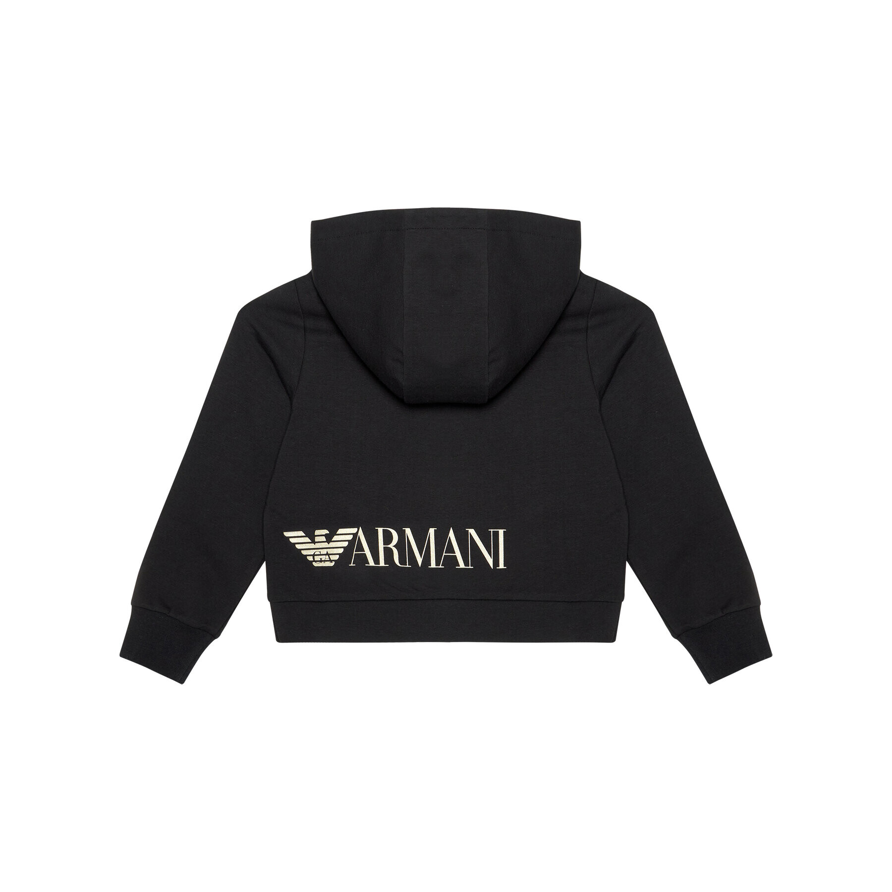 EA7 Emporio Armani Суитшърт 3KFM52 FJ5FZ 1200 Черен Regular Fit - Pepit.bg