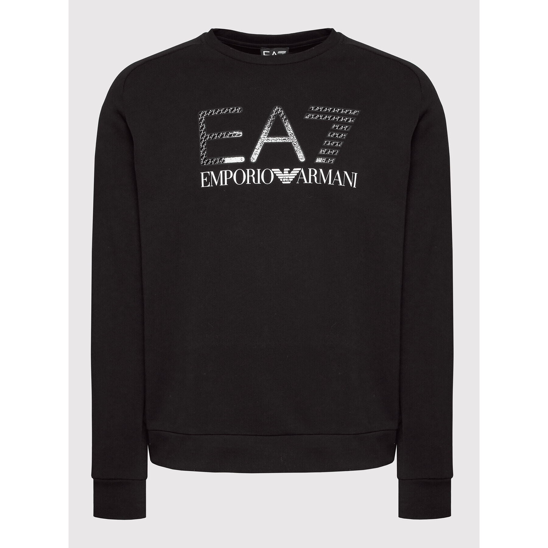 EA7 Emporio Armani Суитшърт 3LPM54 PJEQZ 0200 Черен Regular Fit - Pepit.bg