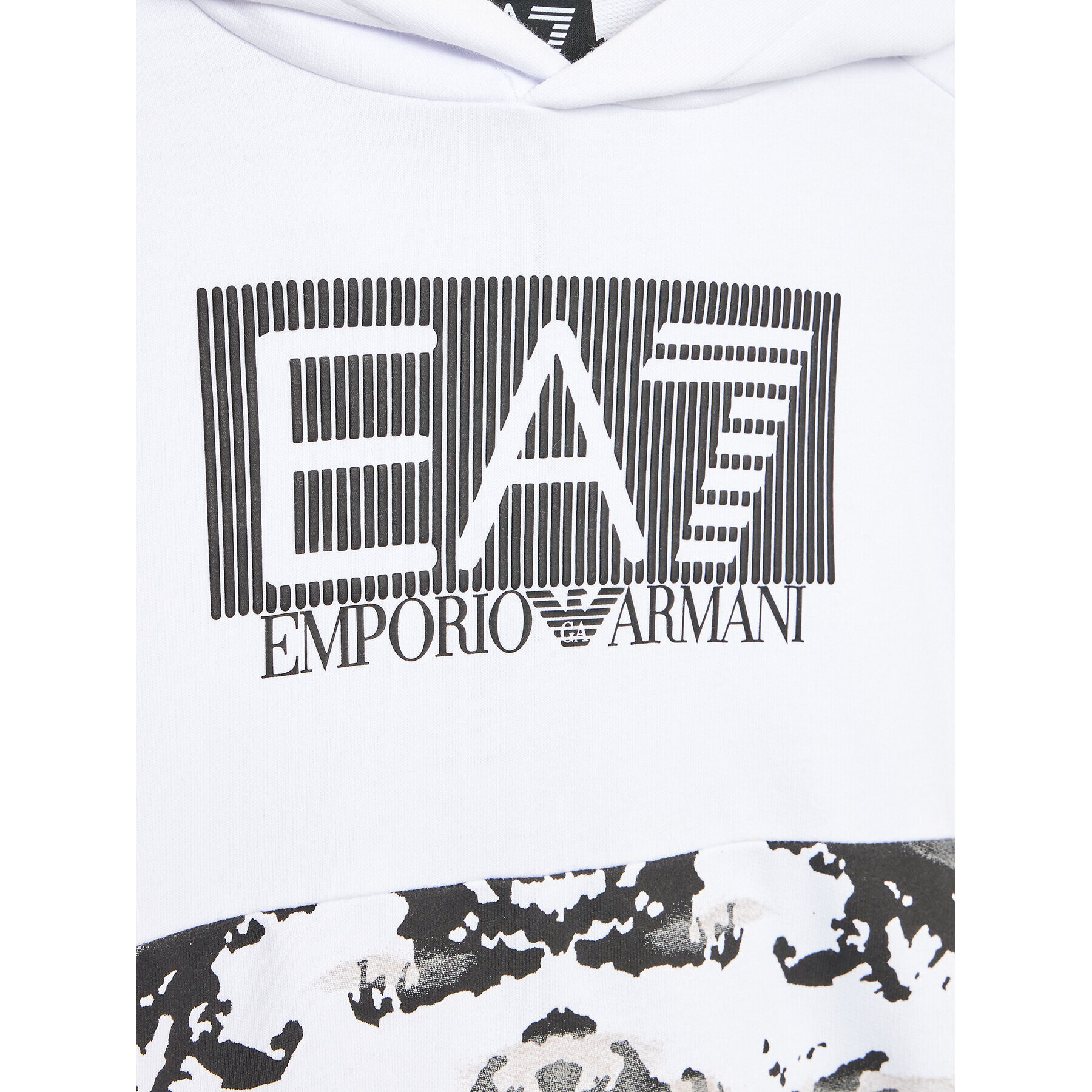 EA7 Emporio Armani Суитшърт 3RBM57 BJ05Z 1100 Бял Regular Fit - Pepit.bg