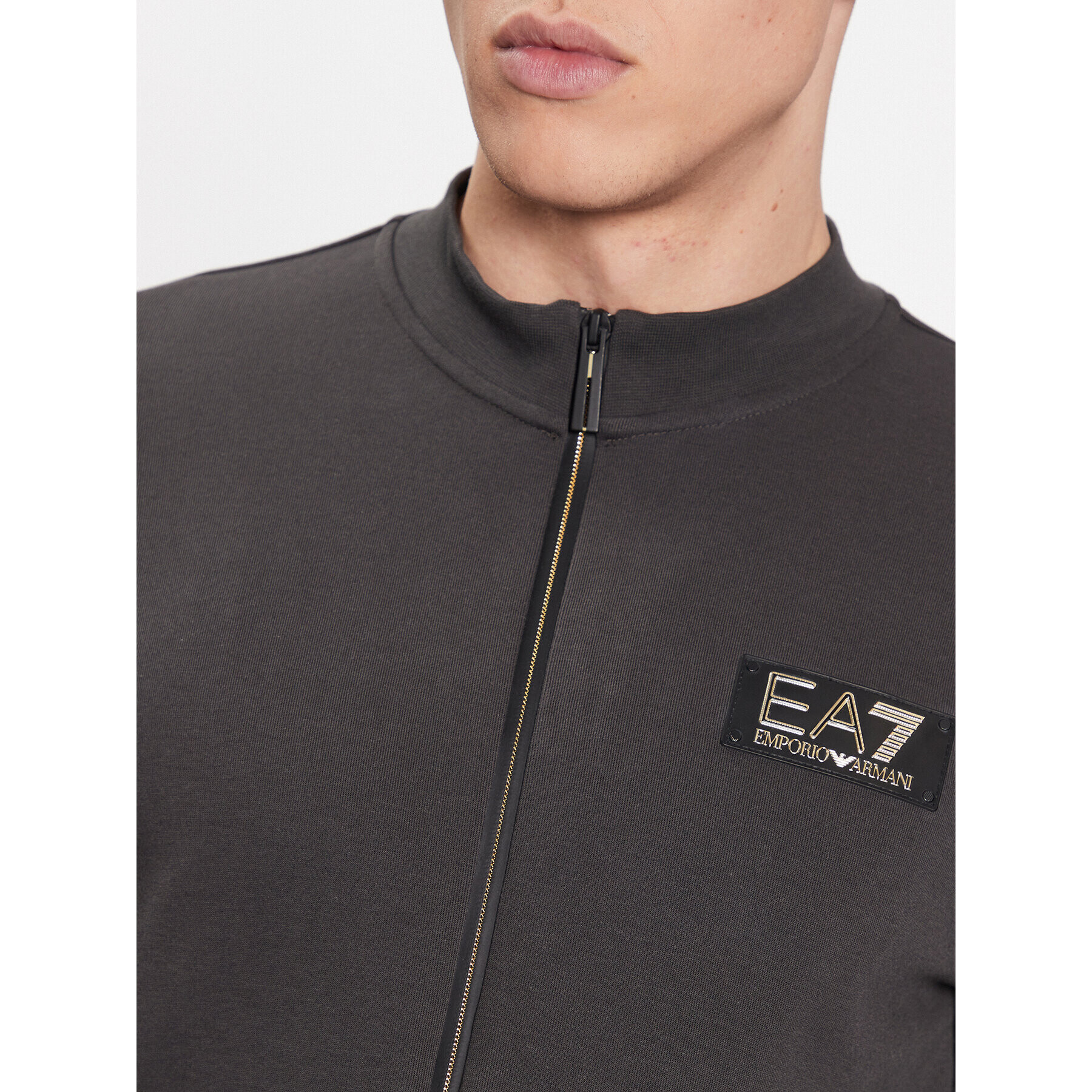 EA7 Emporio Armani Суитшърт 3RPM57 PJFAZ 1997 Сив Regular Fit - Pepit.bg