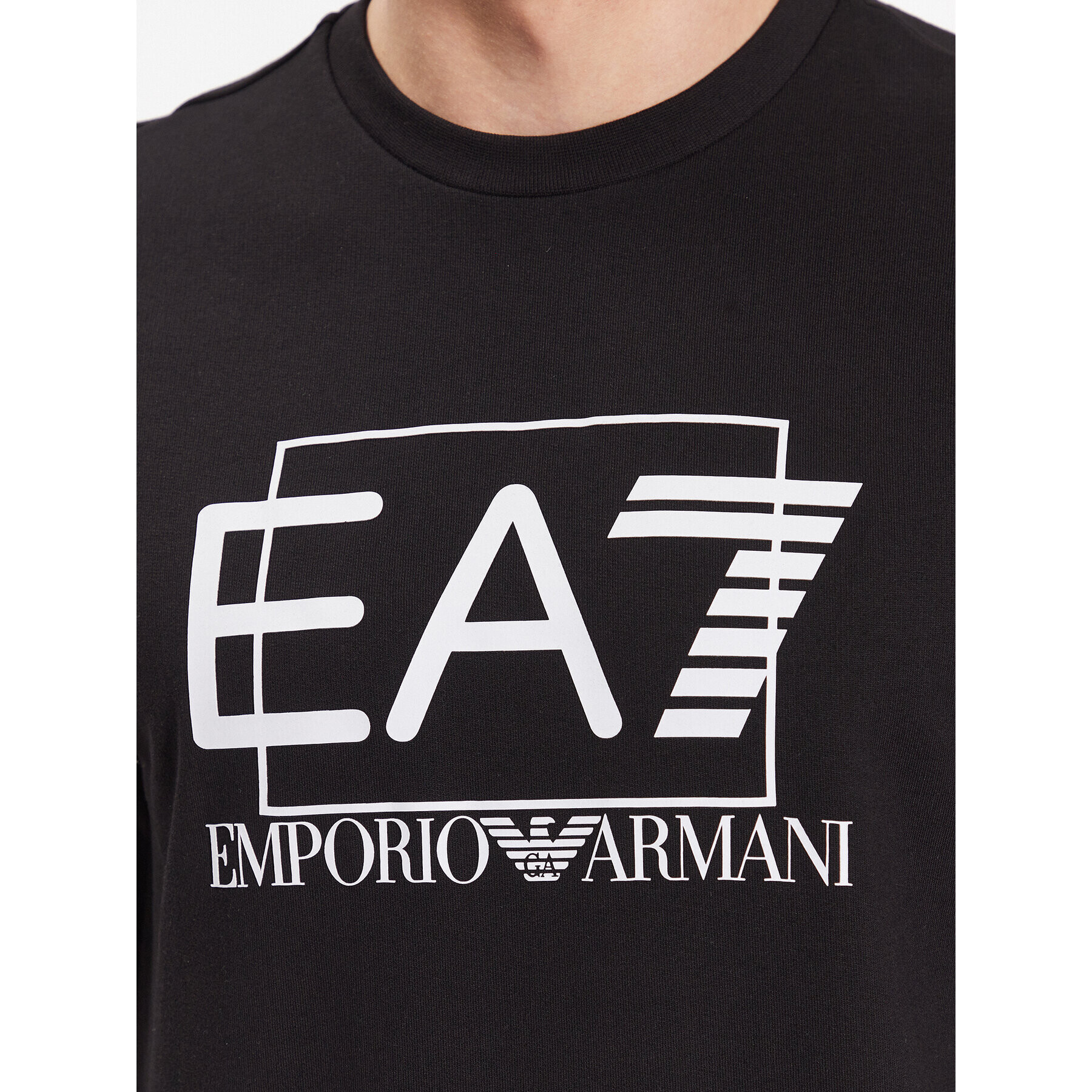 EA7 Emporio Armani Суитшърт 3RPM60 PJ05Z 1200 Черен Regular Fit - Pepit.bg