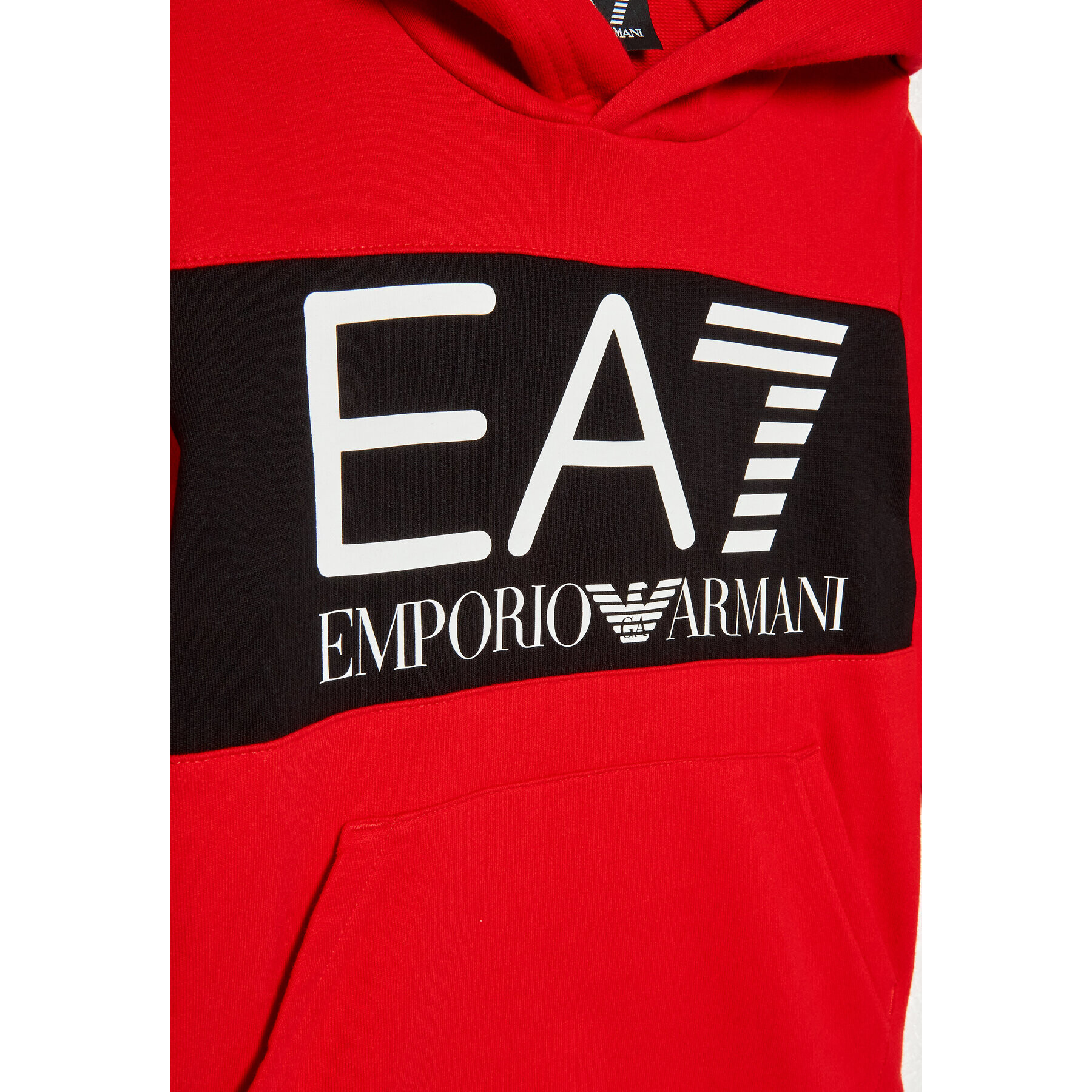 EA7 Emporio Armani Суитшърт 6LBM64 BJ05Z 1451 Червен Regular Fit - Pepit.bg