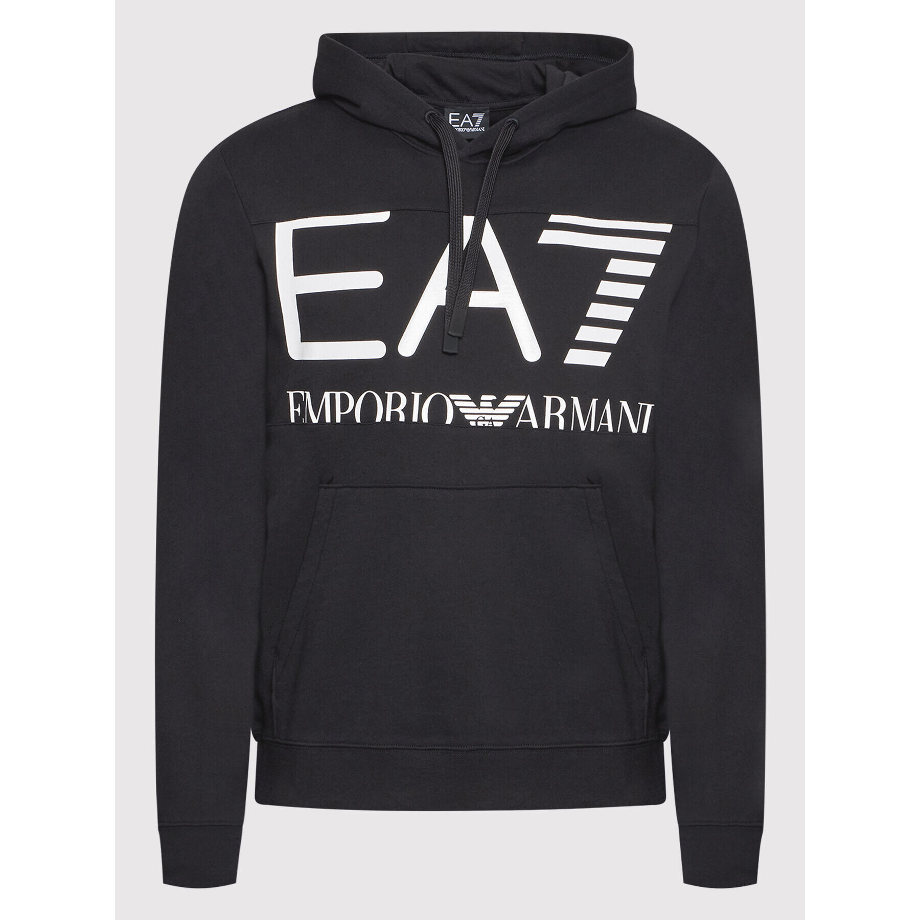 EA7 Emporio Armani Суитшърт 6LPM52 PJFGZ 1200 Черен Regular Fit - Pepit.bg