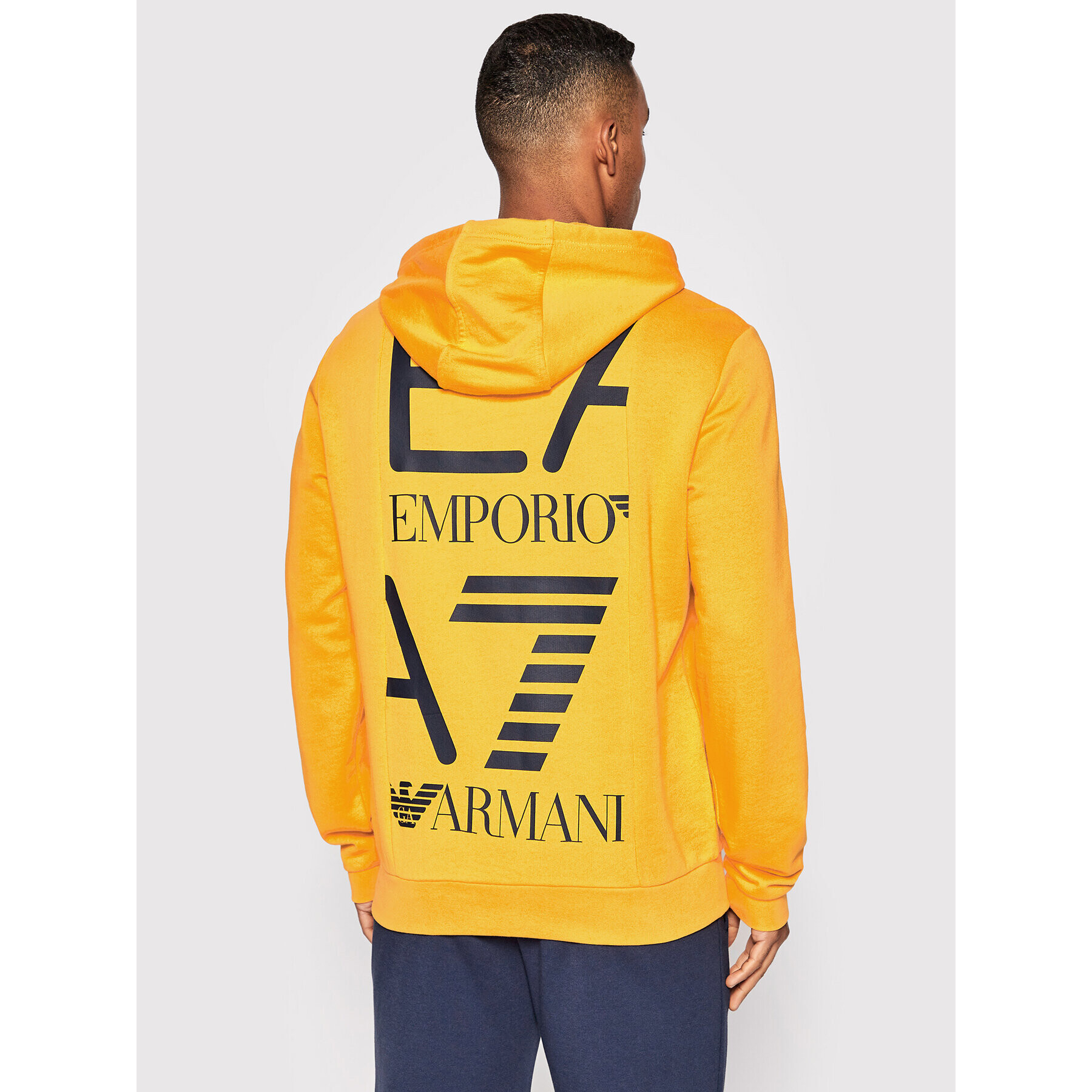 EA7 Emporio Armani Суитшърт 6LPM57 PJHDZ 1629 Жълт Regular Fit - Pepit.bg