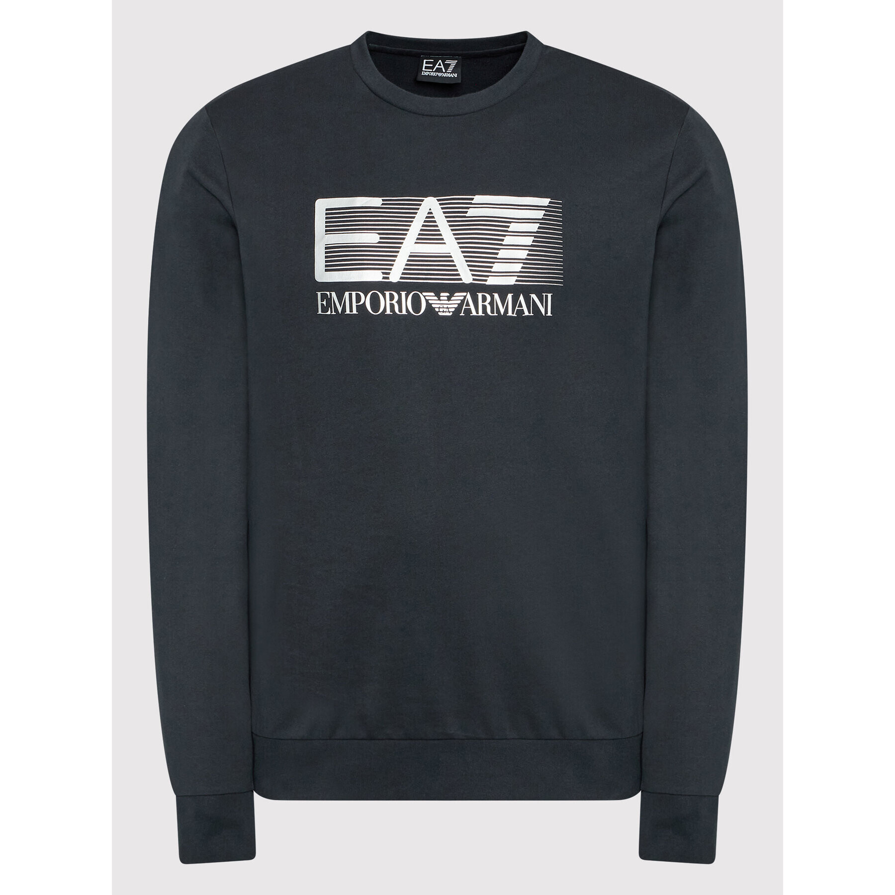 EA7 Emporio Armani Суитшърт 6LPM60 PJ05Z 0578 Тъмносин Regular Fit - Pepit.bg