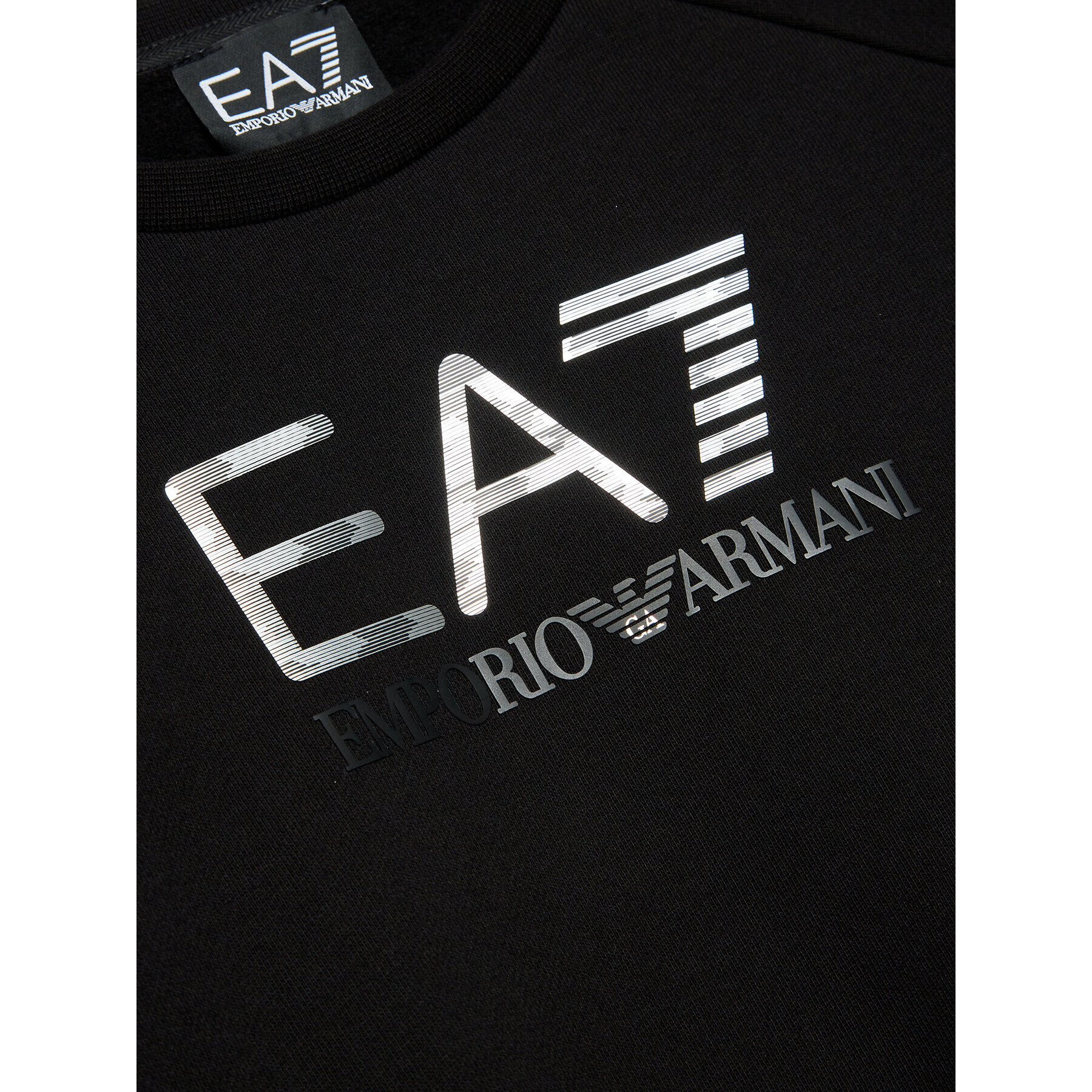 EA7 Emporio Armani Суитшърт 6RBM57 BJEXZ 1200 Черен Regular Fit - Pepit.bg