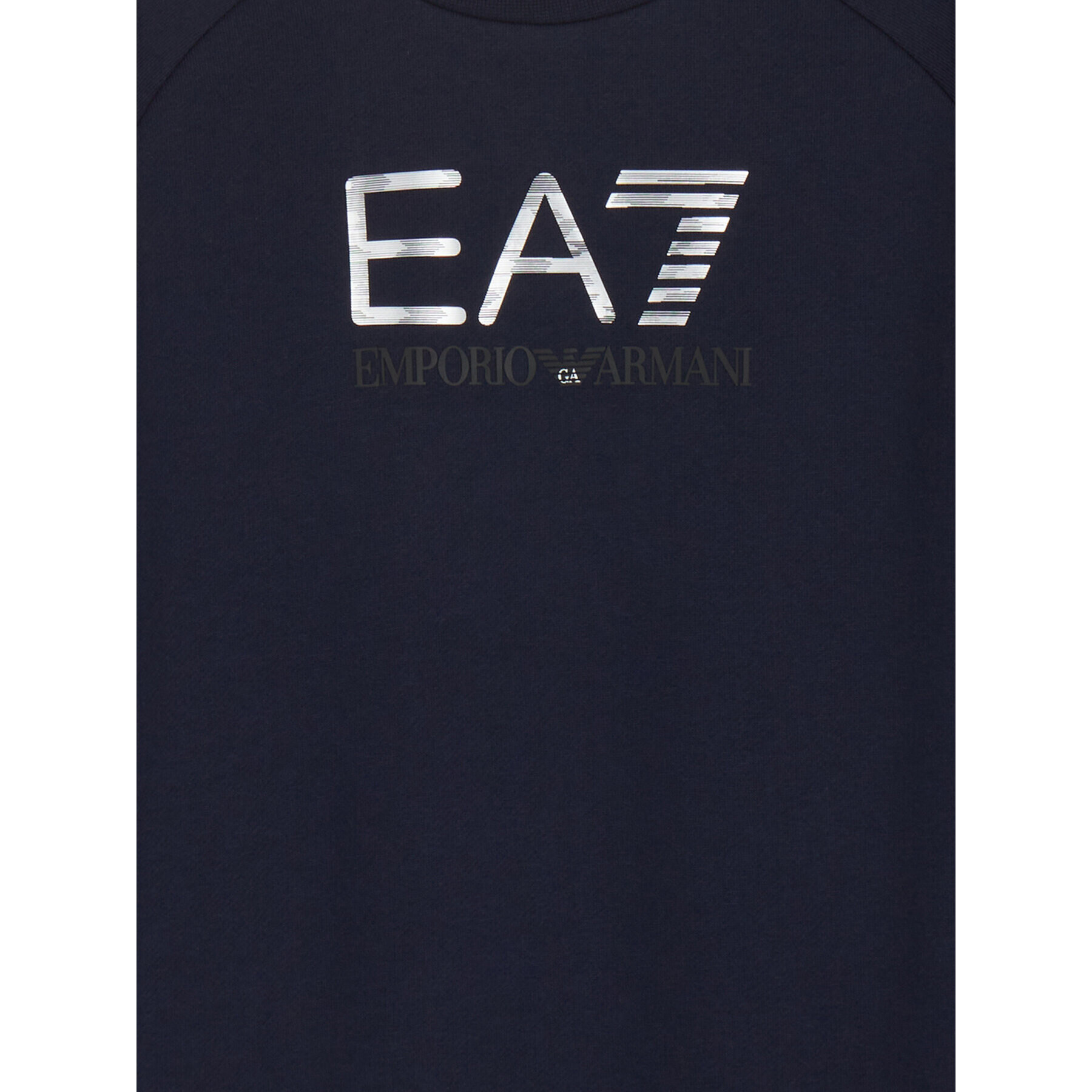 EA7 Emporio Armani Суитшърт 6RBM57 BJEXZ 1554 Тъмносин Regular Fit - Pepit.bg