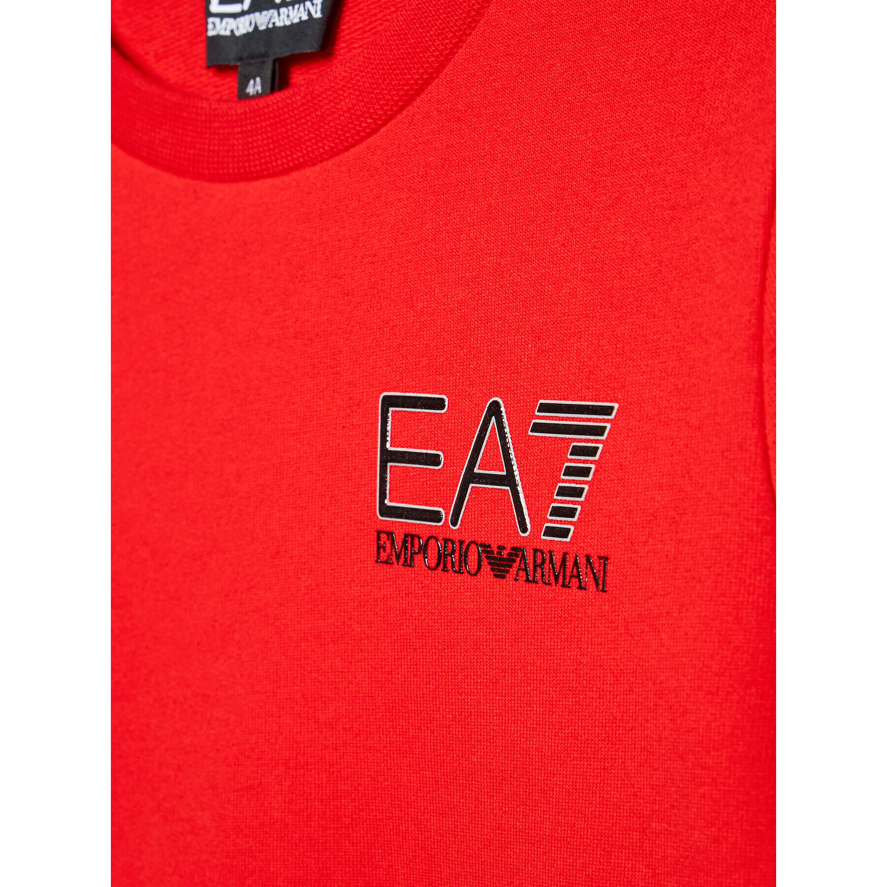 EA7 Emporio Armani Суитшърт 8NBM51 BJ05Z 1451 Червен Regular Fit - Pepit.bg