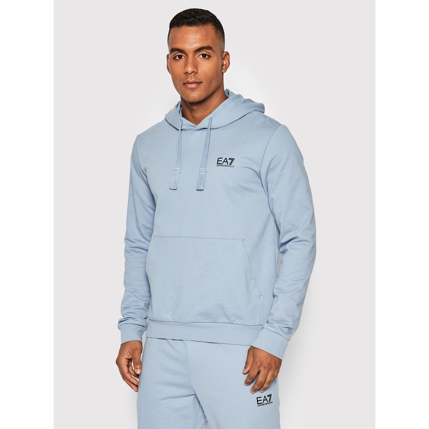 EA7 Emporio Armani Суитшърт 8NPM04 PJ05Z 1506 Син Regular Fit - Pepit.bg