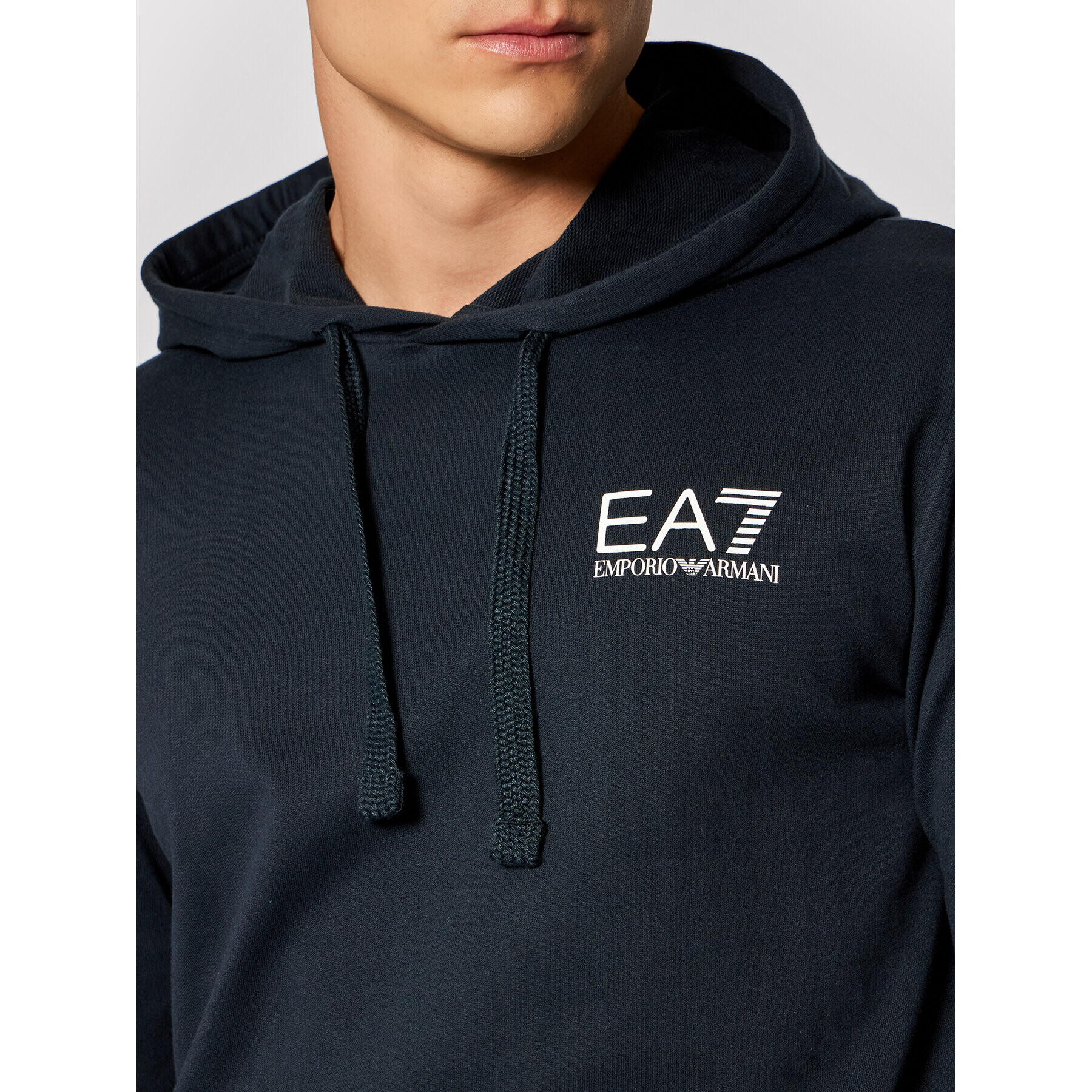 EA7 Emporio Armani Суитшърт 8NPM18 PJ05Z 0544 Тъмносин Regular Fit - Pepit.bg