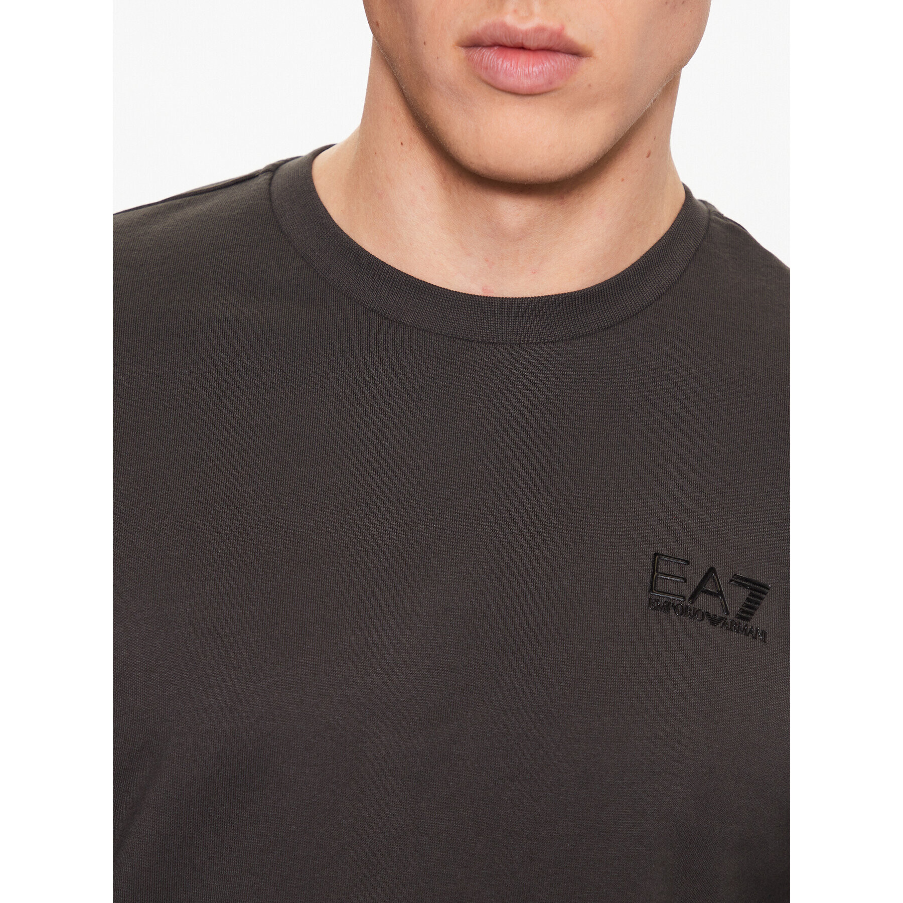 EA7 Emporio Armani Суитшърт 8NPM52 PJ05Z 1997 Сив Regular Fit - Pepit.bg