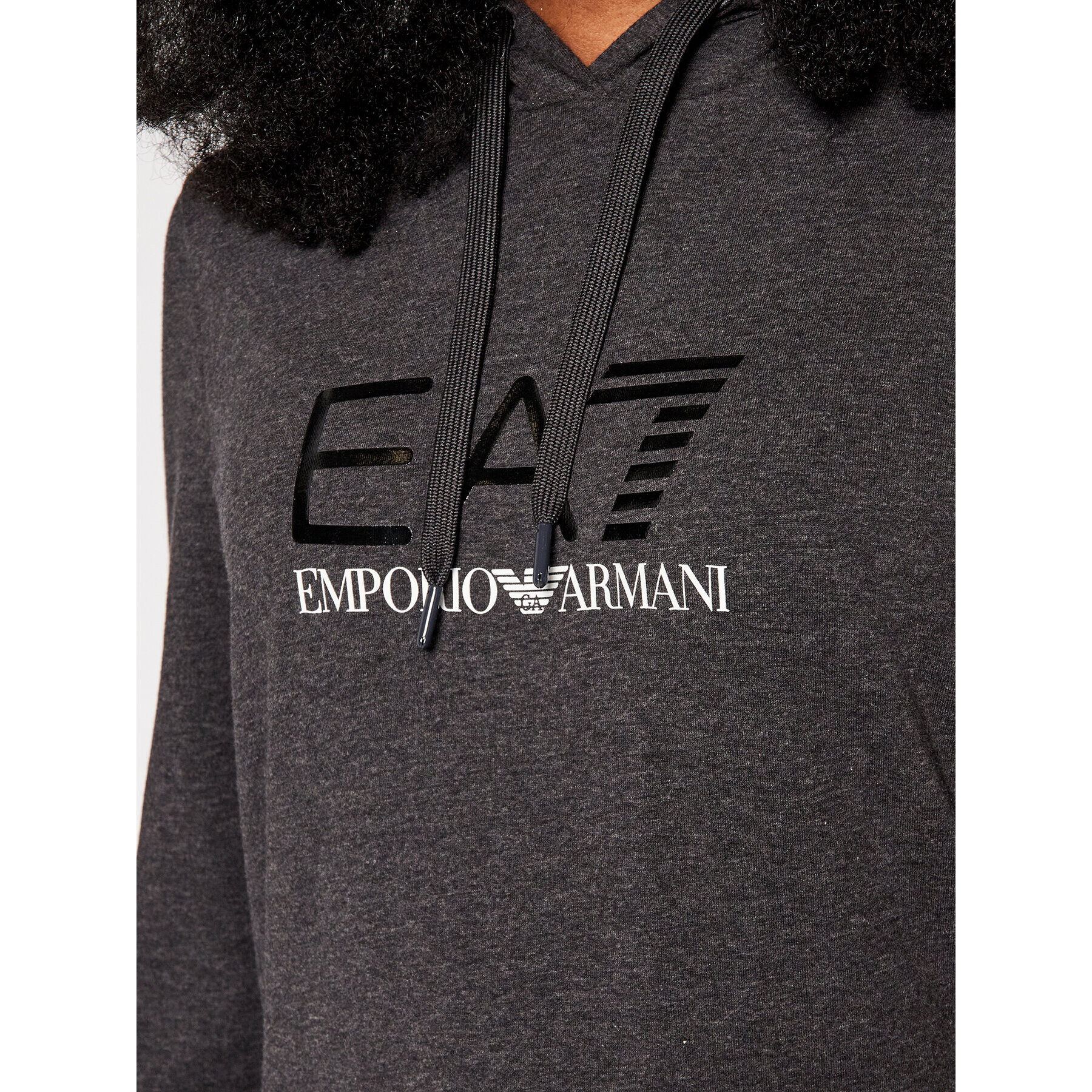 EA7 Emporio Armani Суитшърт 8NTM40 TJ31Z 3909 Сив Regular Fit - Pepit.bg