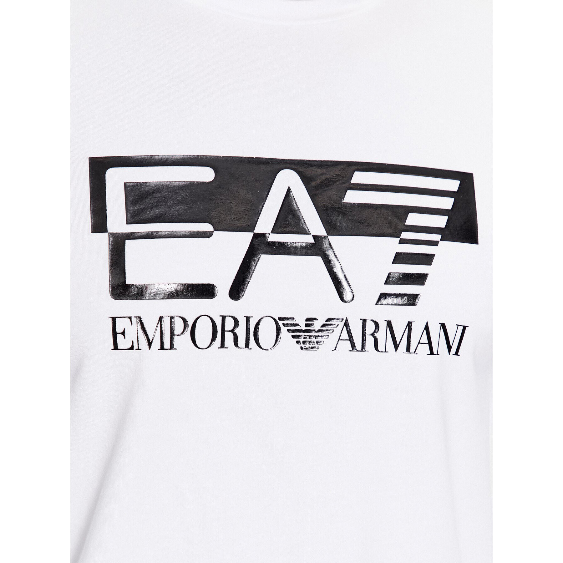 EA7 Emporio Armani Тениска с дълъг ръкав 6RPT64 PJ03Z 0100 Бял Regular Fit - Pepit.bg