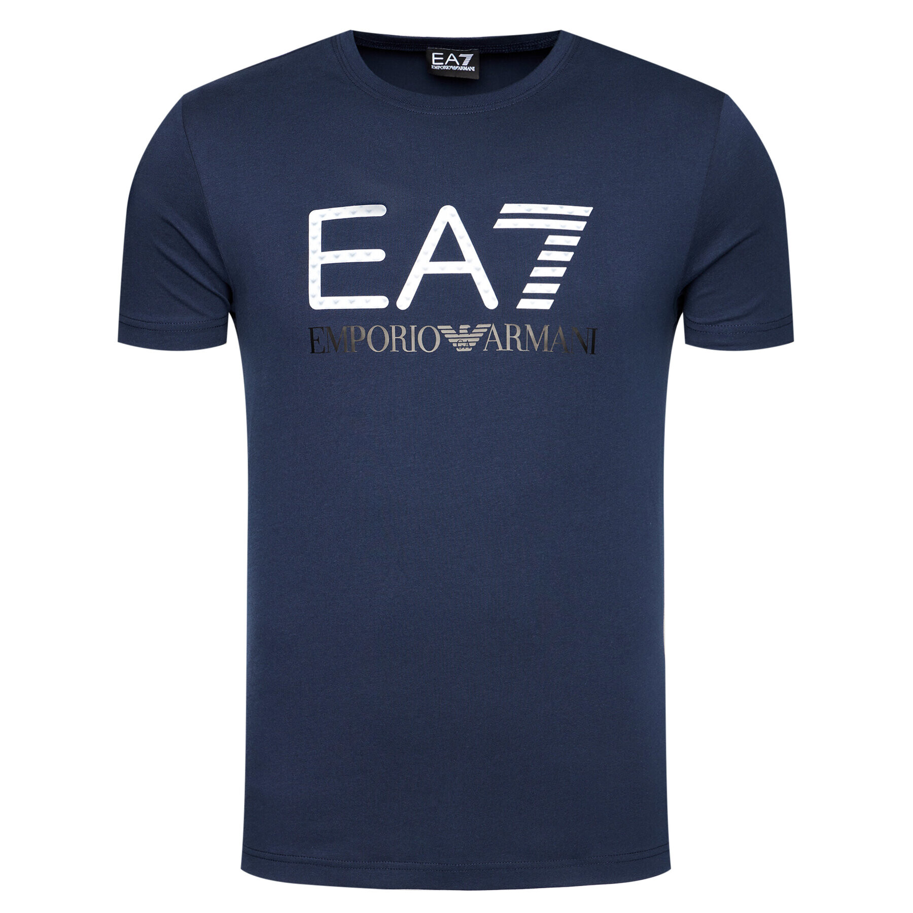 EA7 Emporio Armani Тишърт 3KPT12 PJ7CZ 1554 Тъмносин Regular Fit - Pepit.bg