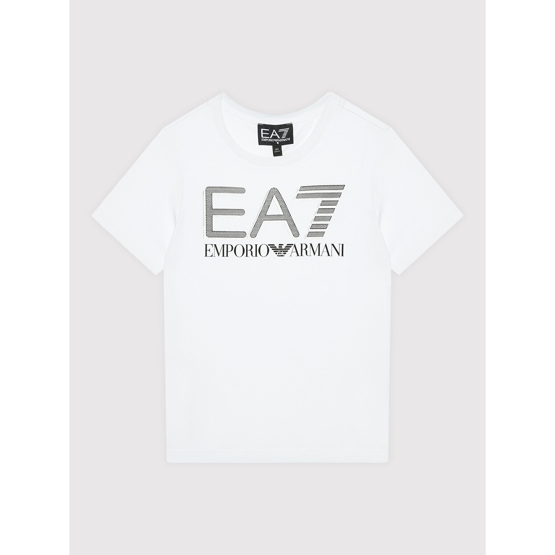 EA7 Emporio Armani Тишърт 3LBT53 BJ02Z 1100 Бял Regular Fit - Pepit.bg