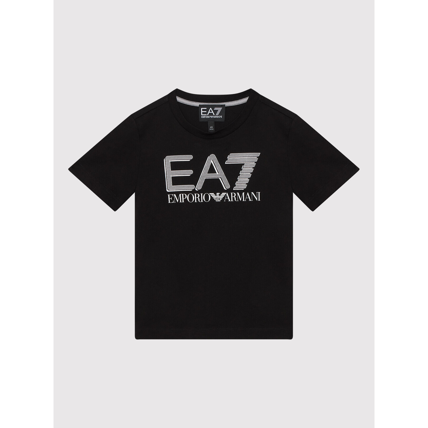 EA7 Emporio Armani Тишърт 3LBT53 BJ02Z 1200 Черен Regular Fit - Pepit.bg