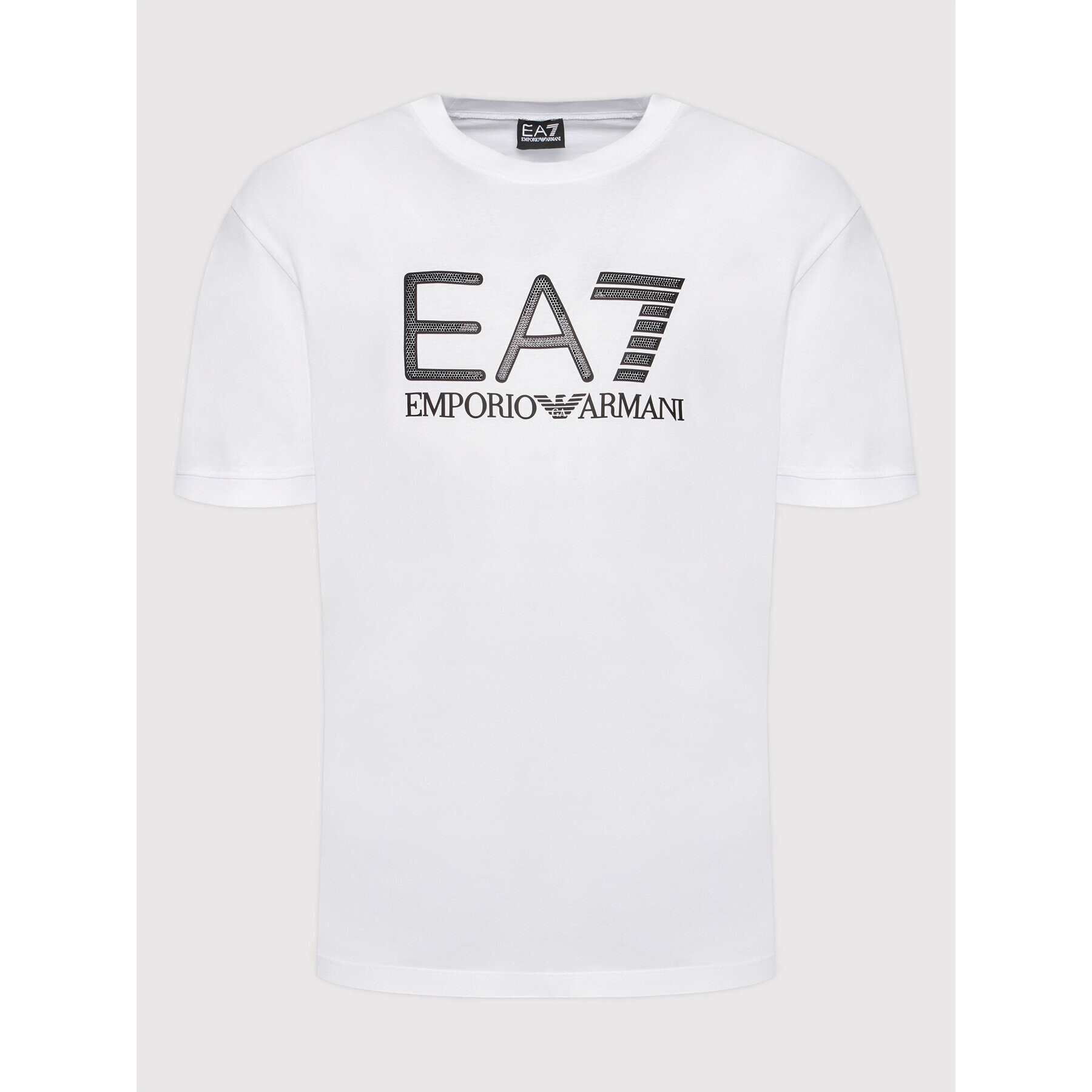 EA7 Emporio Armani Тишърт 3LPT37 PJFBZ 1100 Бял Regular Fit - Pepit.bg