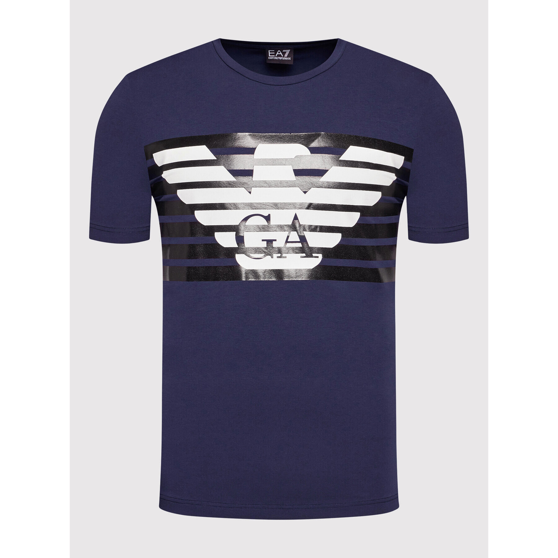 EA7 Emporio Armani Тишърт 3LPT60 PJ3NZ 1554 Тъмносин Regular Fit - Pepit.bg