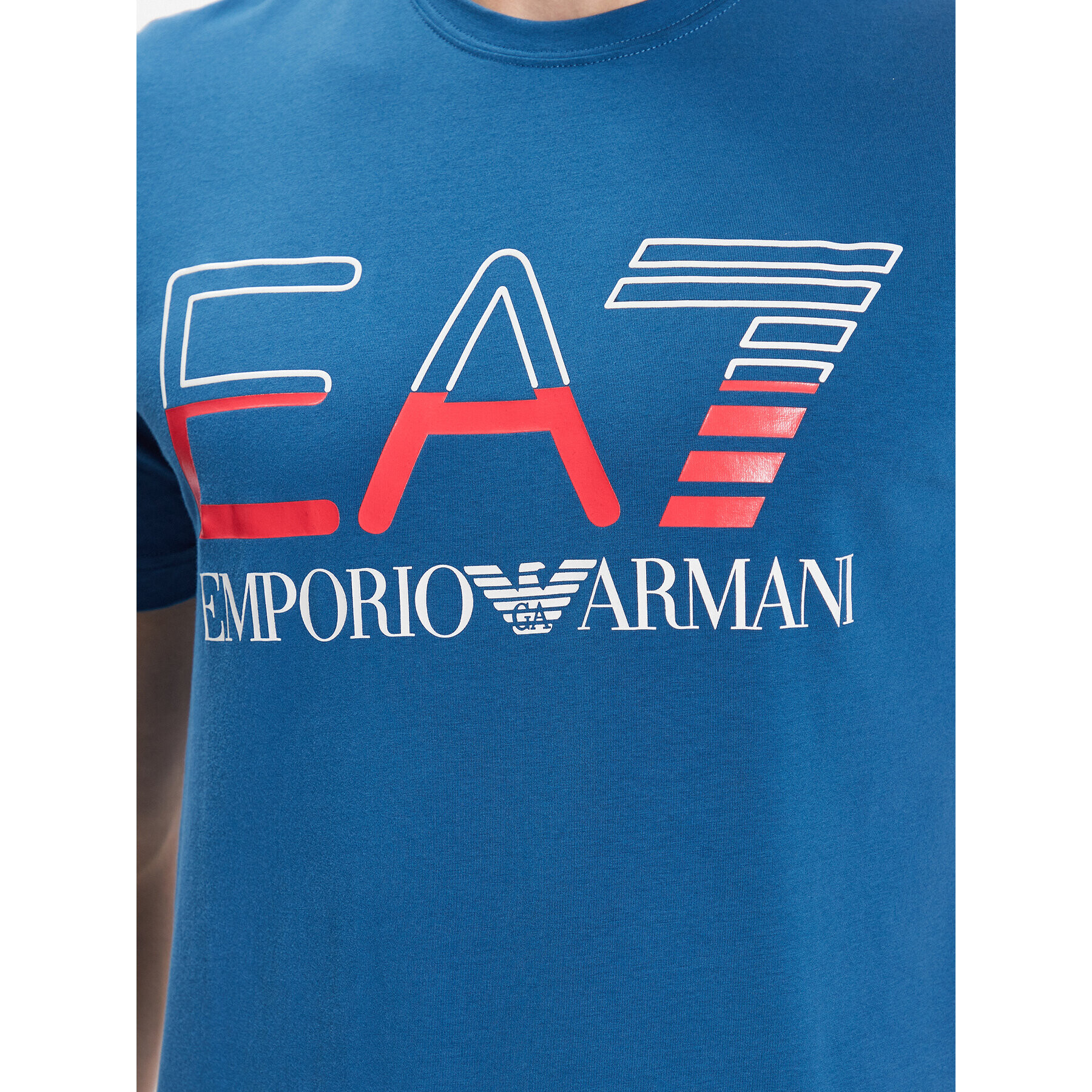 EA7 Emporio Armani Тишърт 3RPT07 PJLBZ 1534 Син Regular Fit - Pepit.bg