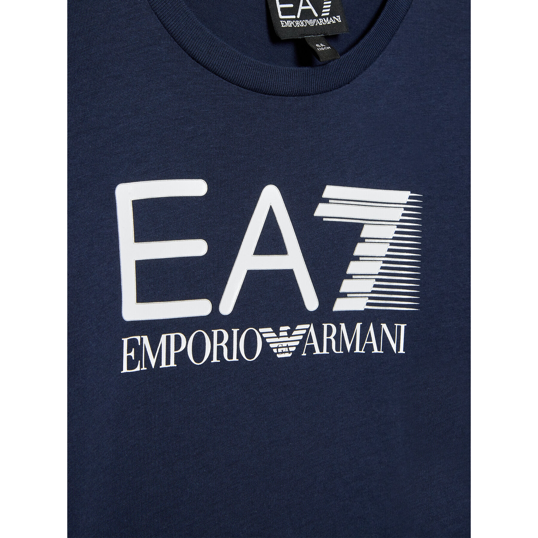 EA7 Emporio Armani Тишърт 6LBT53 BJ02Z 1554 Тъмносин Regular Fit - Pepit.bg