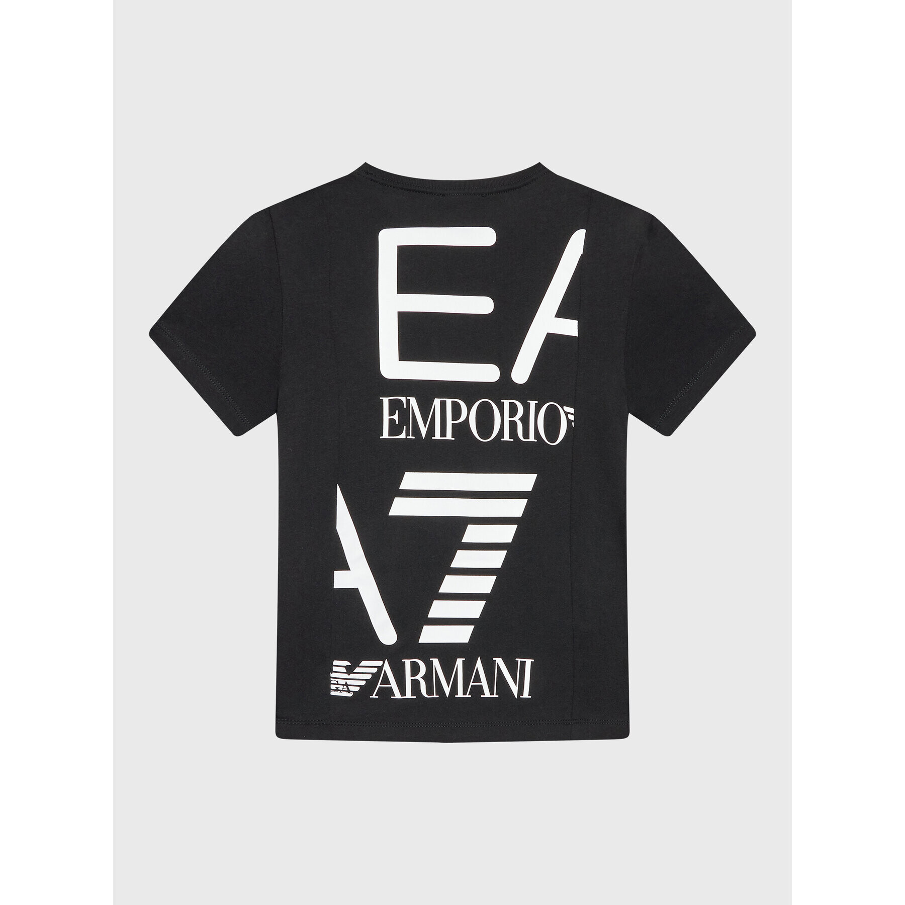 EA7 Emporio Armani Тишърт 6LBT62 BJ02Z 1200 Черен Regular Fit - Pepit.bg