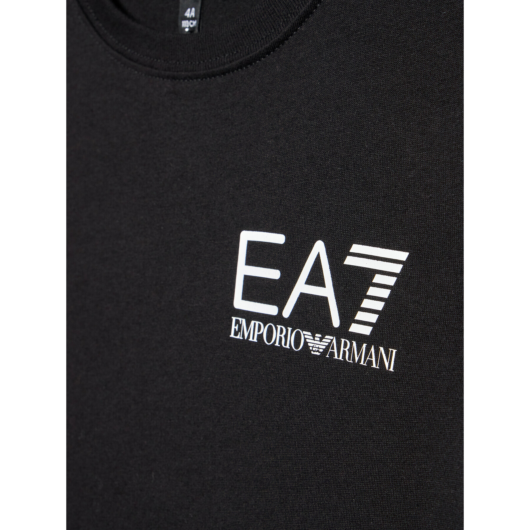 EA7 Emporio Armani Тишърт 6LBT62 BJ02Z 1200 Черен Regular Fit - Pepit.bg