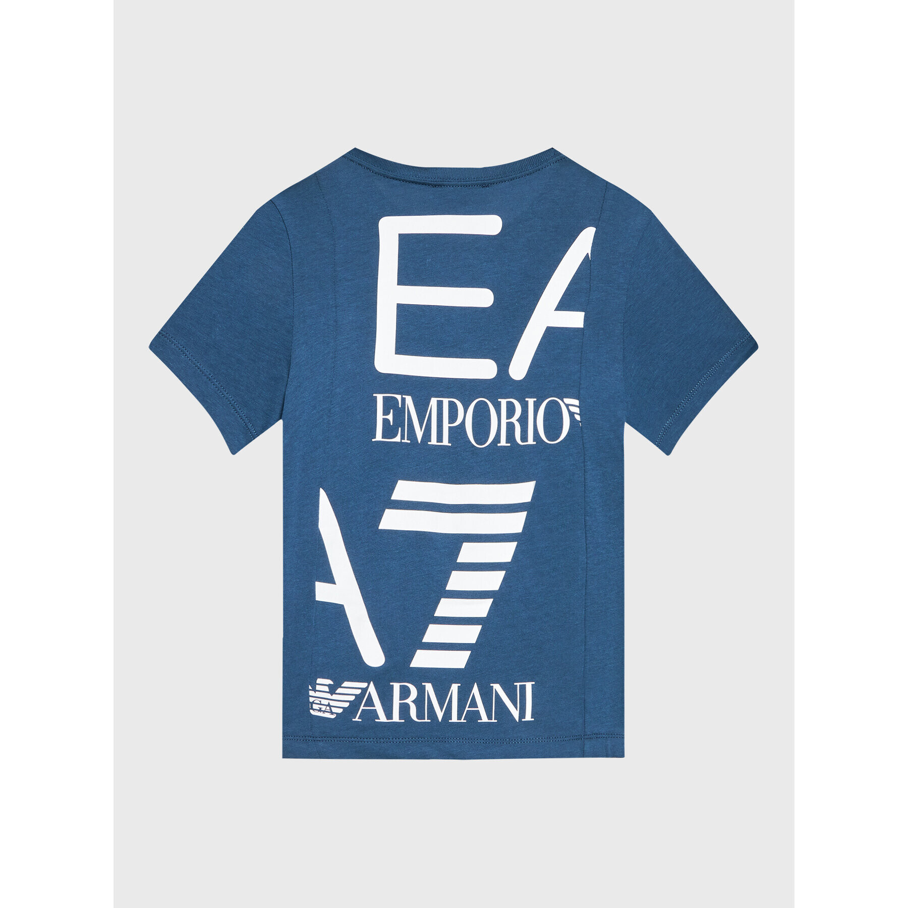 EA7 Emporio Armani Тишърт 6LBT62 BJ02Z 1568 Син Regular Fit - Pepit.bg