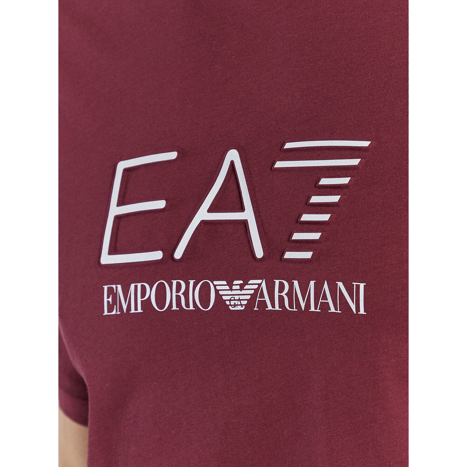 EA7 Emporio Armani Тишърт 6LPT06 PJ02Z 1495 Бордо Regular Fit - Pepit.bg