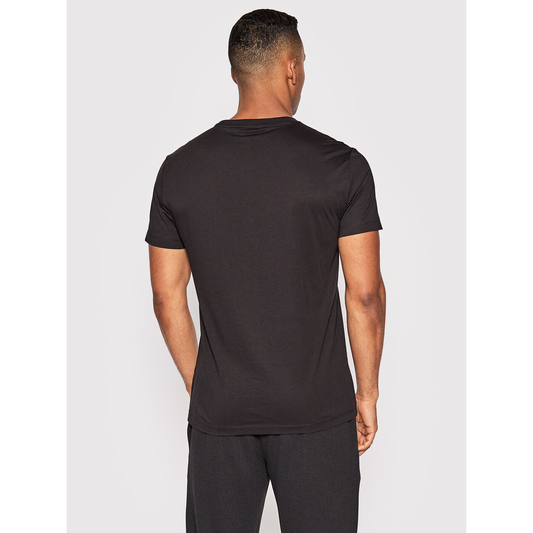 EA7 Emporio Armani Тишърт 6LPT12 PJM9Z 1200 Черен Regular Fit - Pepit.bg