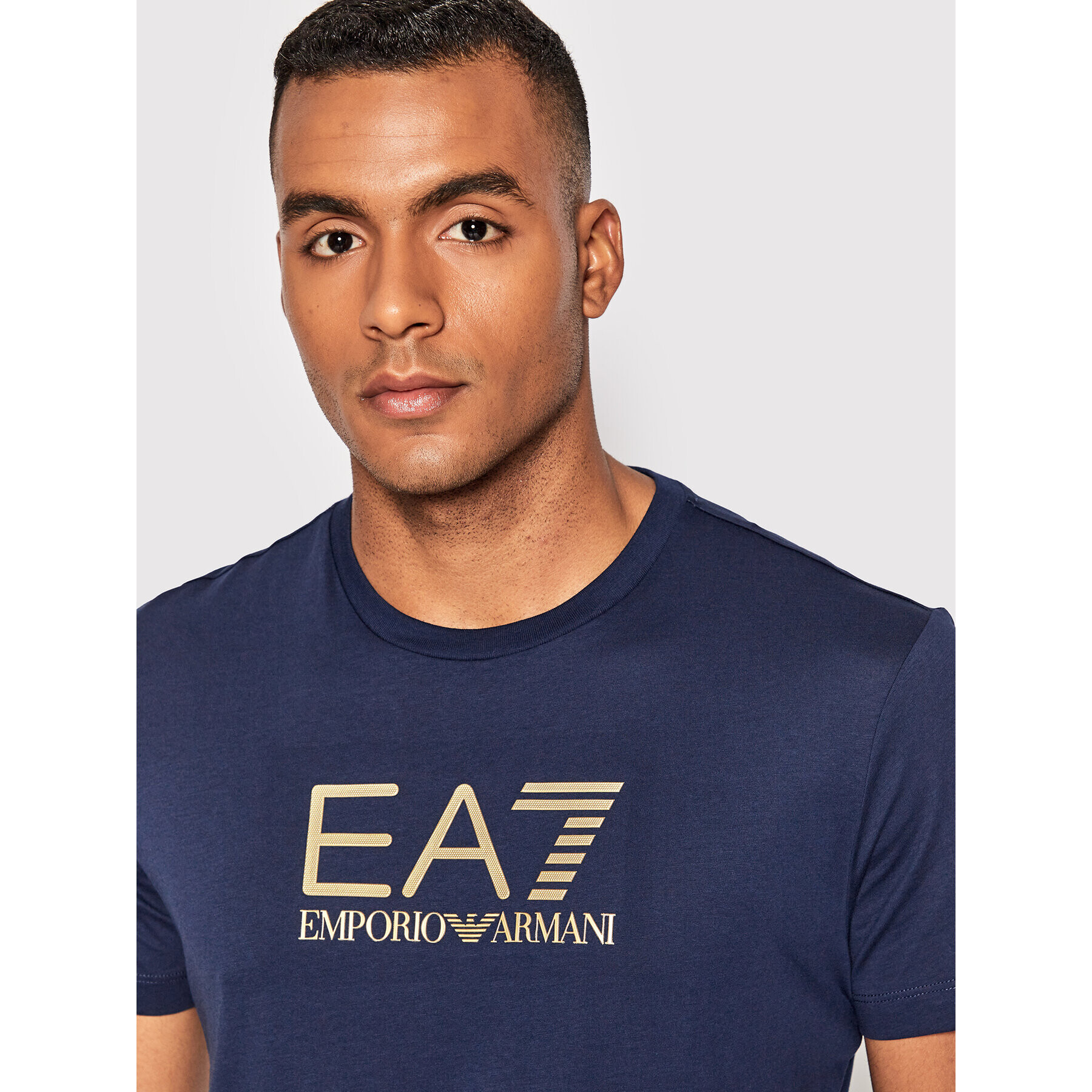 EA7 Emporio Armani Тишърт 6LPT12 PJM9Z 1554 Тъмносин Regular Fit - Pepit.bg