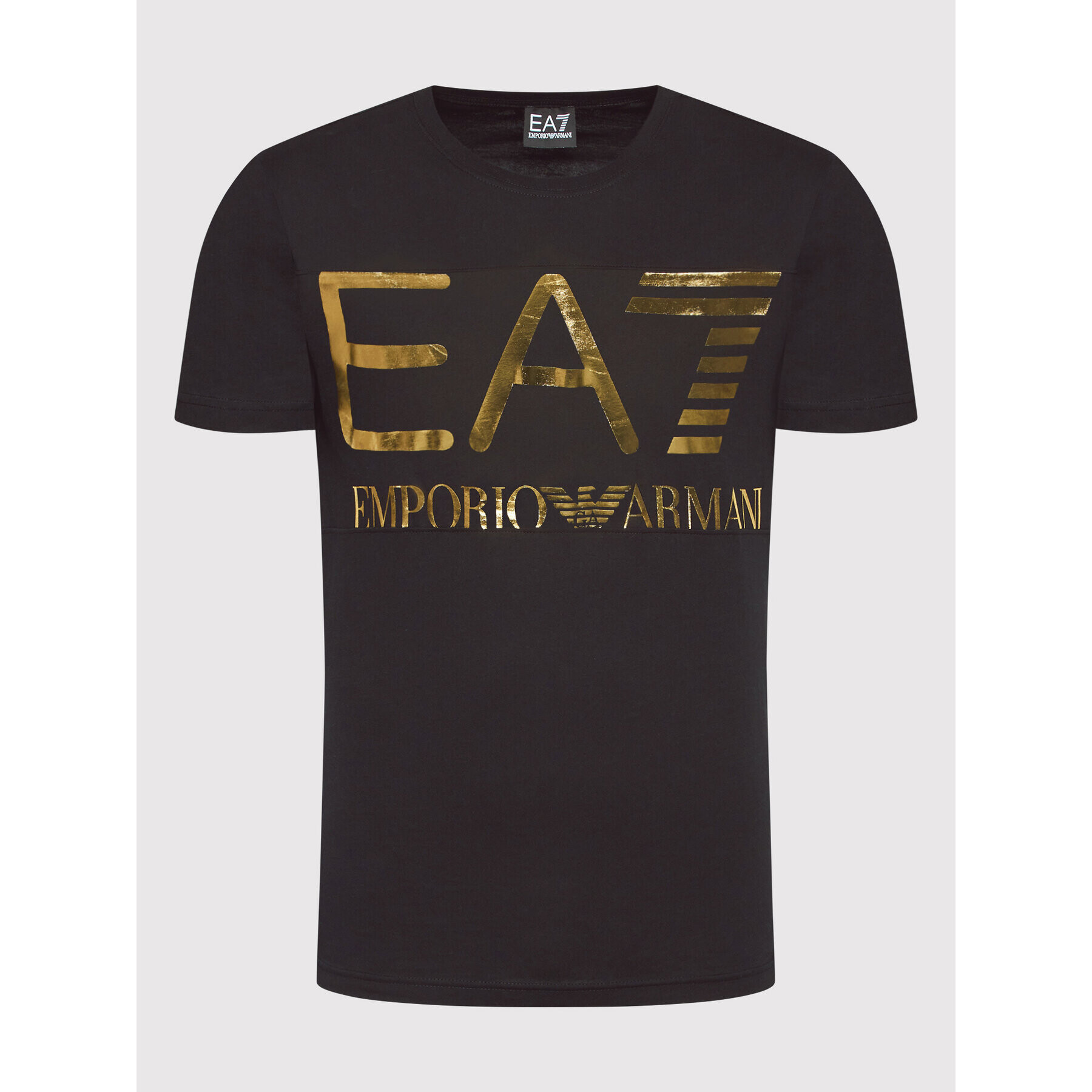 EA7 Emporio Armani Тишърт 6LPT24 PJ7CZ 0208 Черен Regular Fit - Pepit.bg