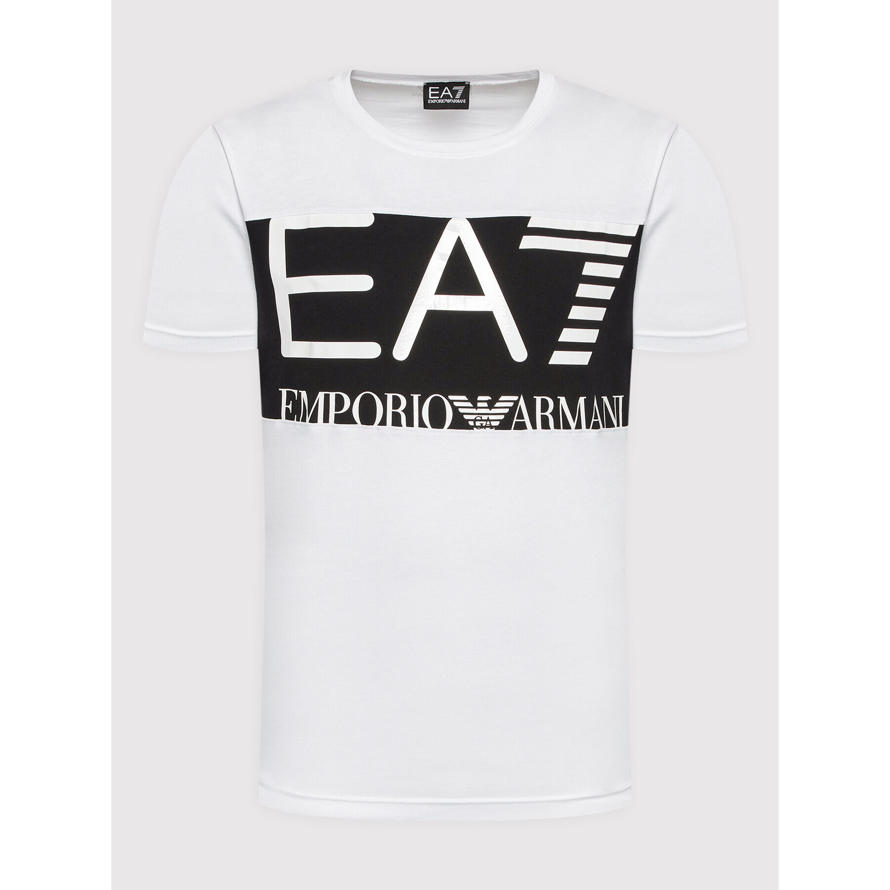 EA7 Emporio Armani Тишърт 6LPT24 PJ7CZ 1100 Бял Regular Fit - Pepit.bg