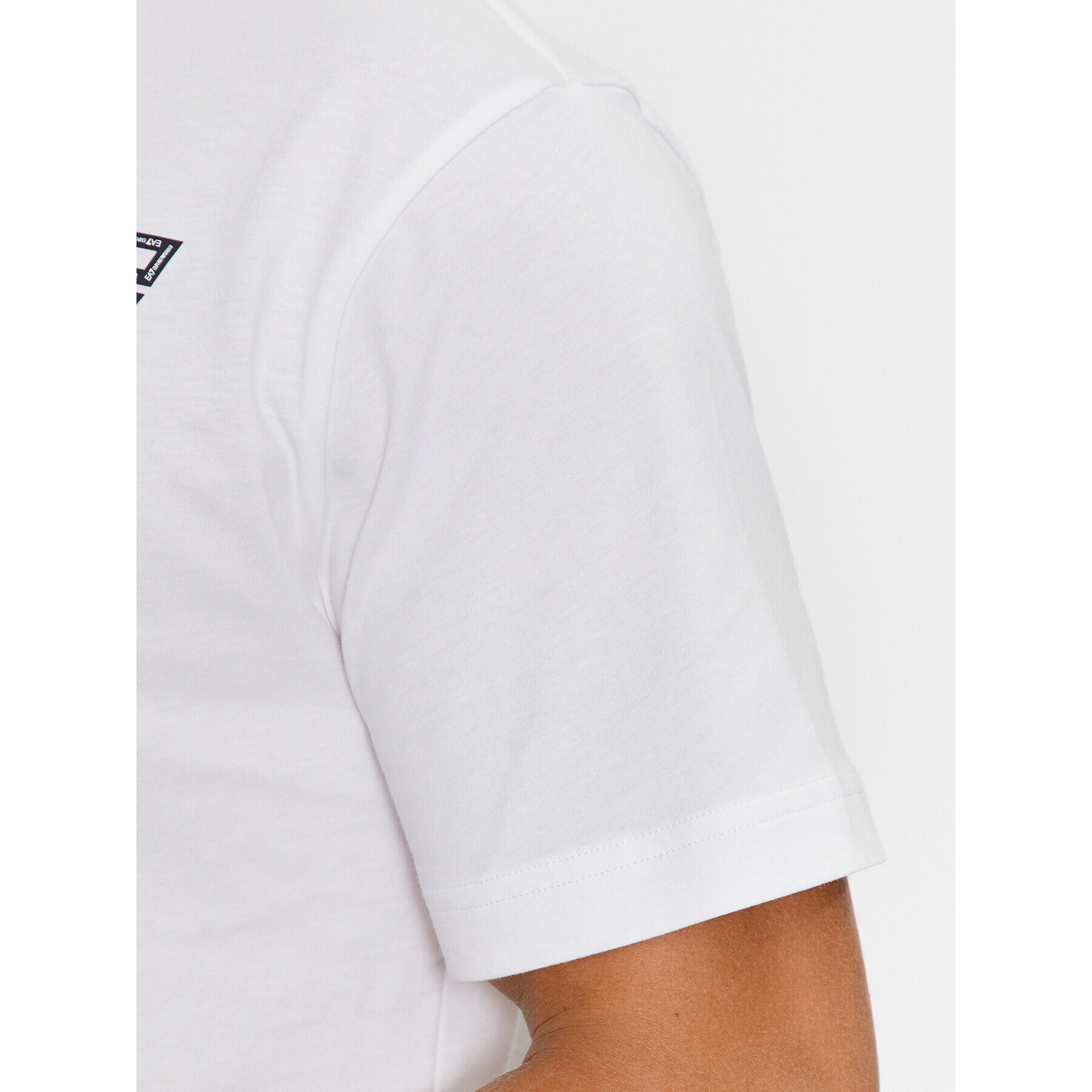 EA7 Emporio Armani Тишърт 6RPT03 PJFFZ 1100 Бял Regular Fit - Pepit.bg
