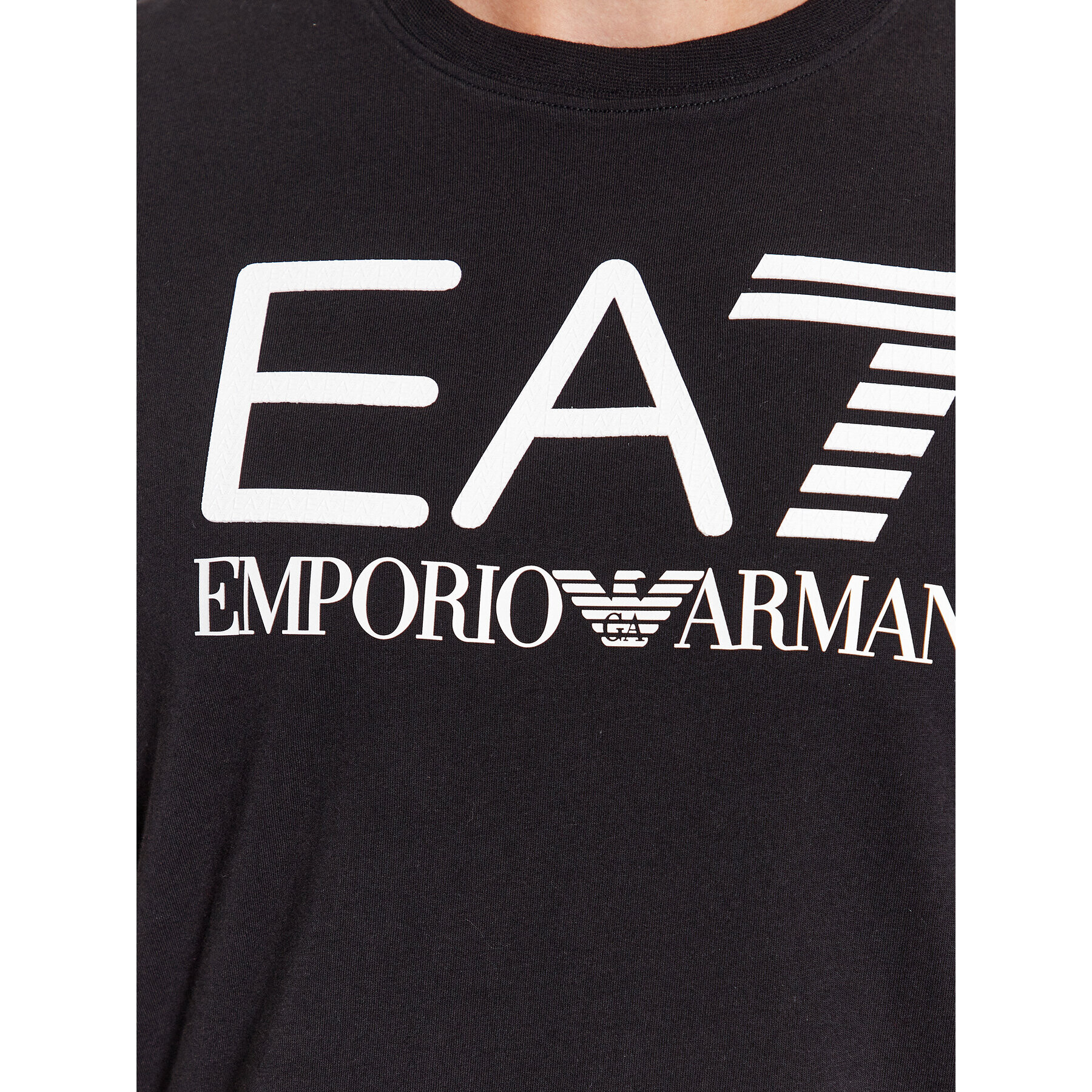 EA7 Emporio Armani Тишърт 6RPT11 PJNVZ 1200 Черен Regular Fit - Pepit.bg