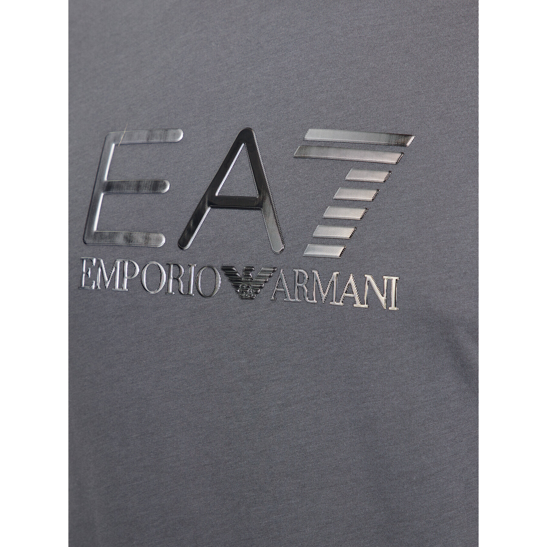 EA7 Emporio Armani Тишърт 6RPT71 PJM9Z 1977 Сив Regular Fit - Pepit.bg