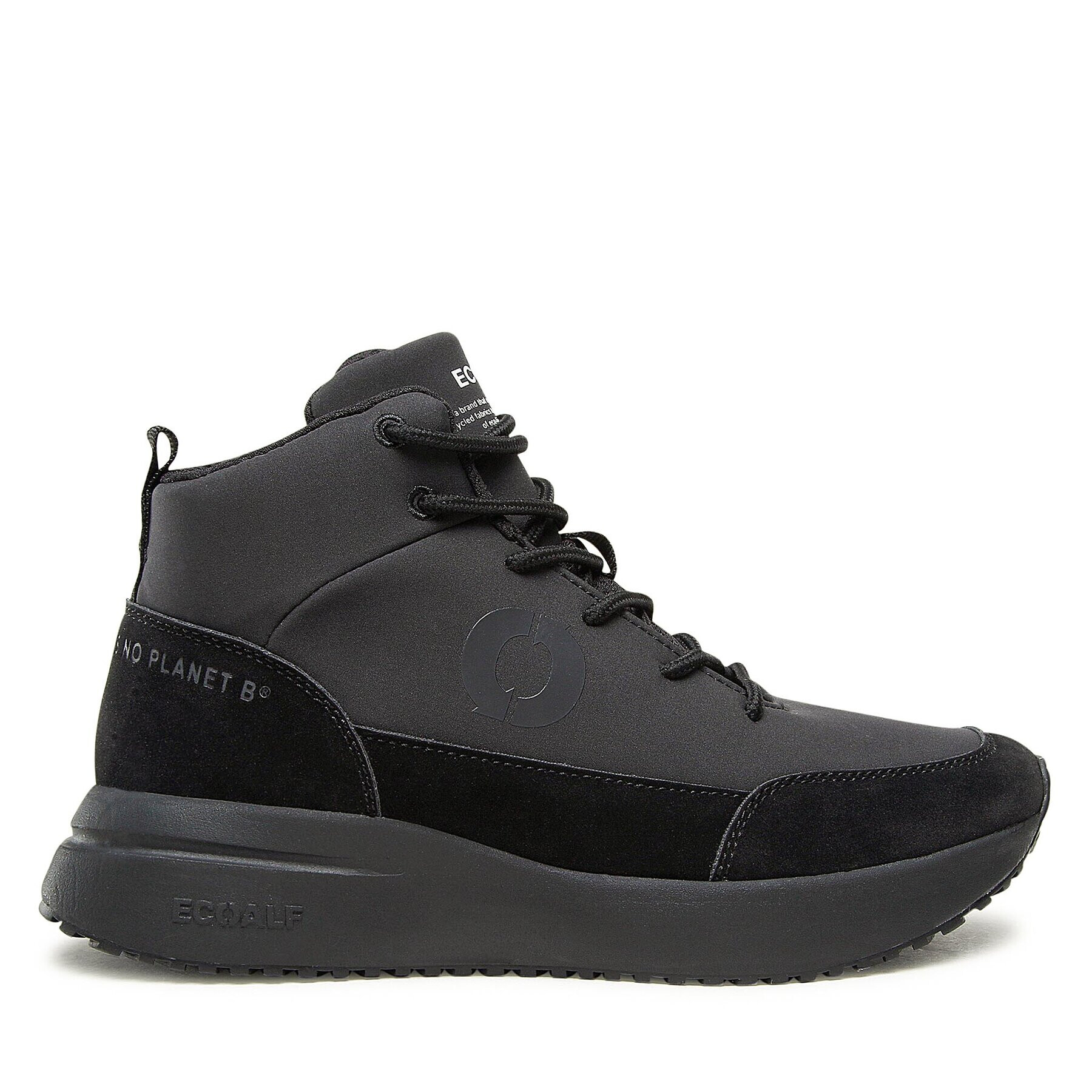 Ecoalf Боти Sagraalf Mid Boots SHMBSAGRA0483WW22 Черен - Pepit.bg