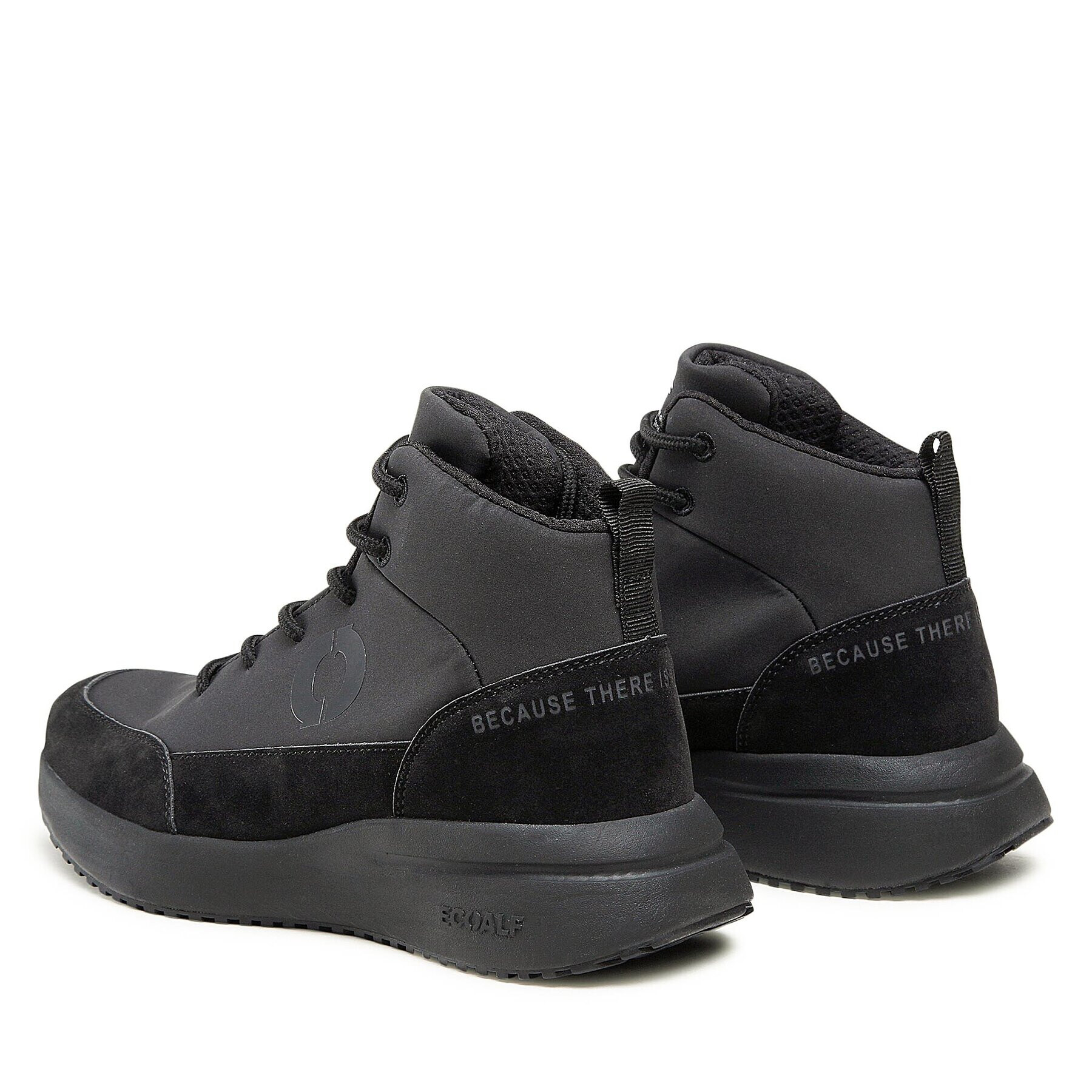 Ecoalf Боти Sagraalf Mid Boots SHMBSAGRA0483WW22 Черен - Pepit.bg