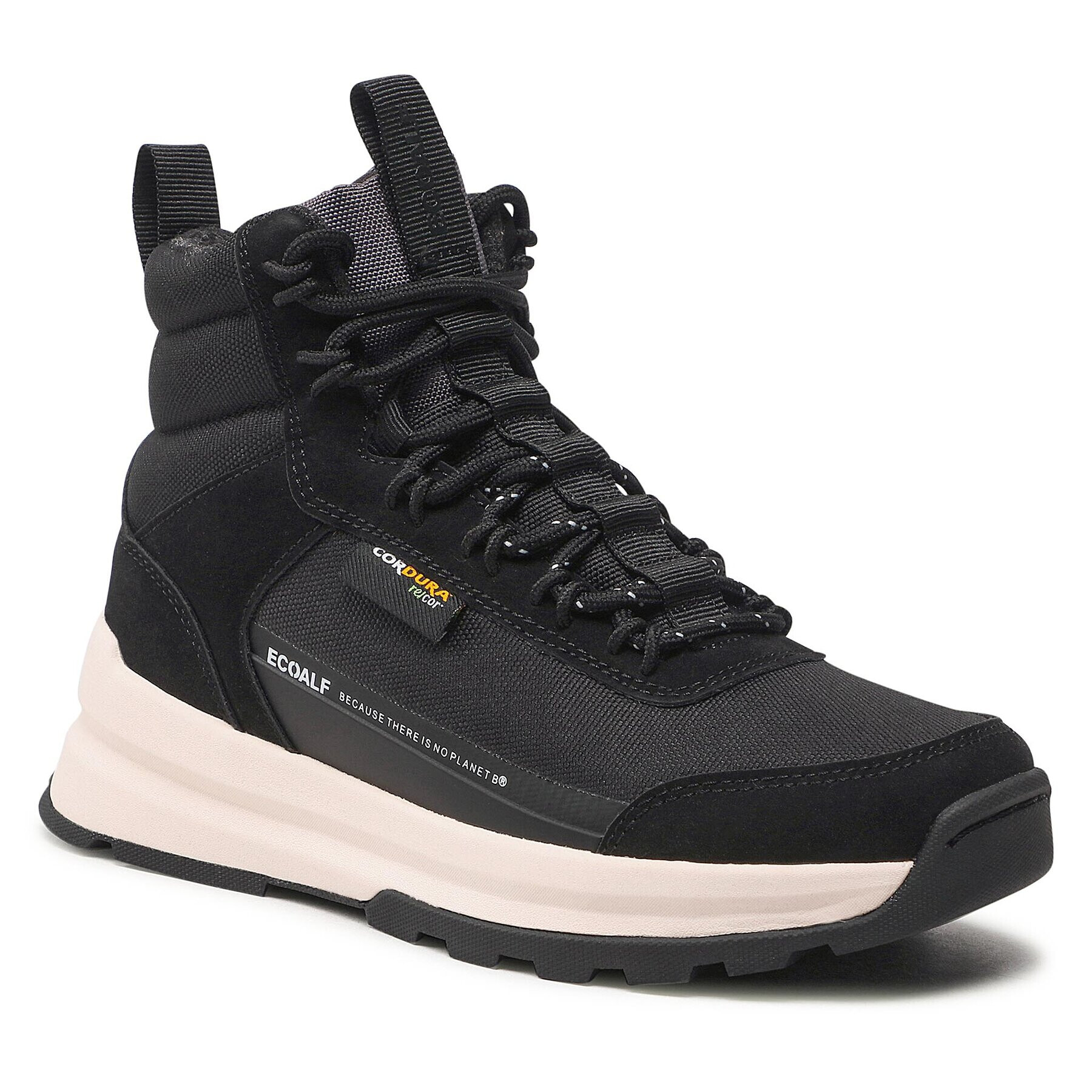 Ecoalf Боти Tietaralf Boots SHMBTIETA4550WW22 Черен - Pepit.bg