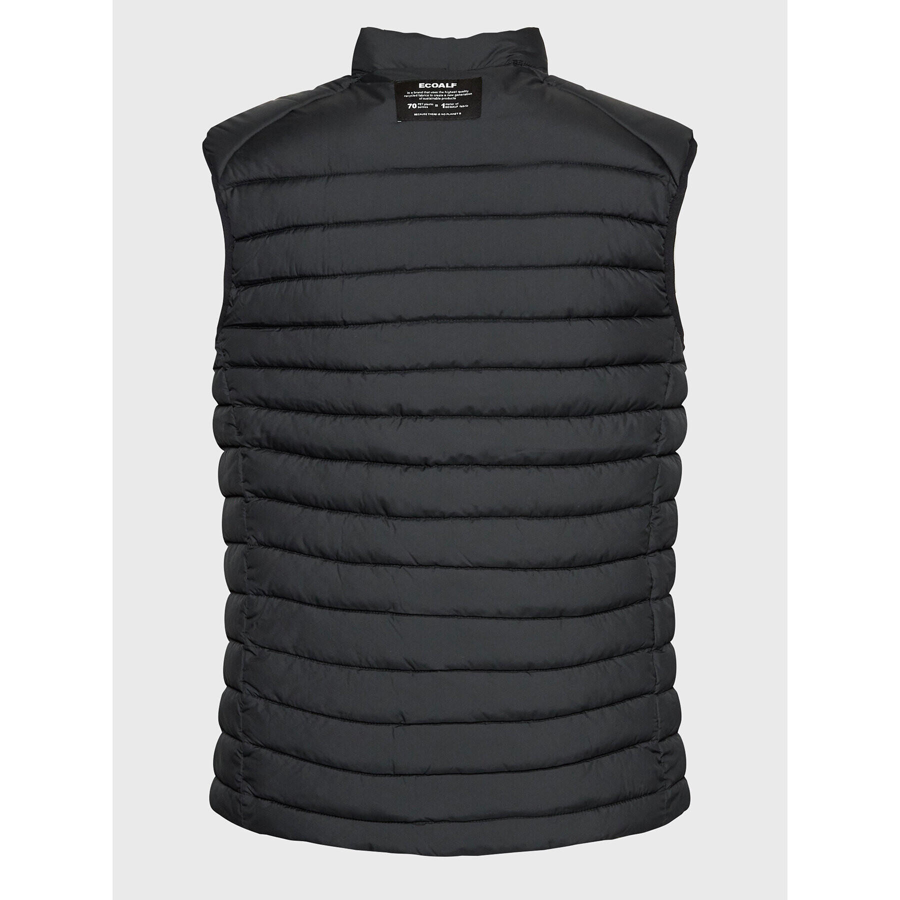 Ecoalf Елек Cardiff GAJKCARDI4070MW22 Черен Regular Fit - Pepit.bg