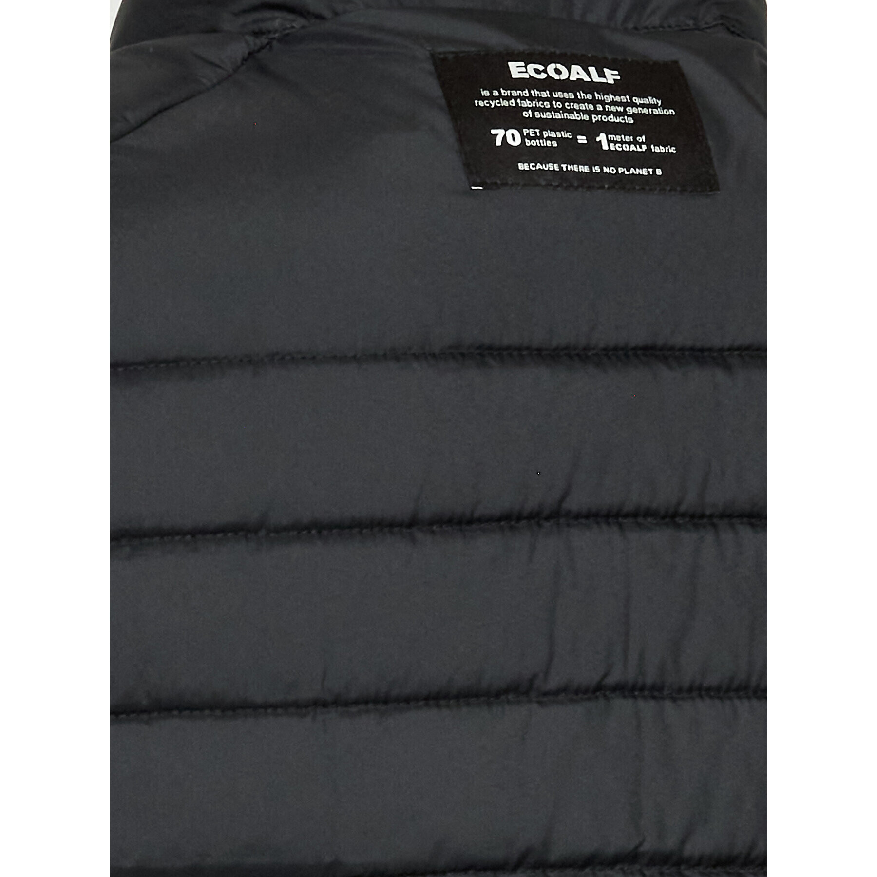 Ecoalf Елек Cardiff GAJKCARDI4070MW22 Черен Regular Fit - Pepit.bg
