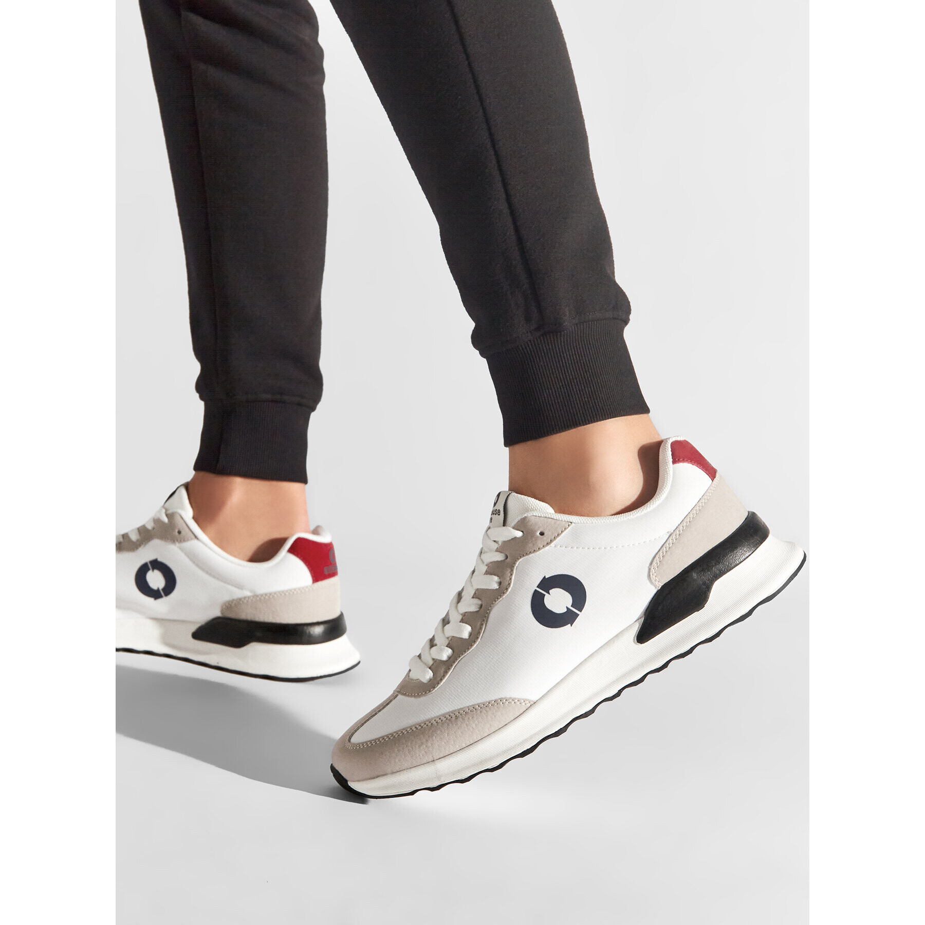 Ecoalf Сникърси Prinalf Sneakers Man SHSNPRINC2560MS22 Бял - Pepit.bg
